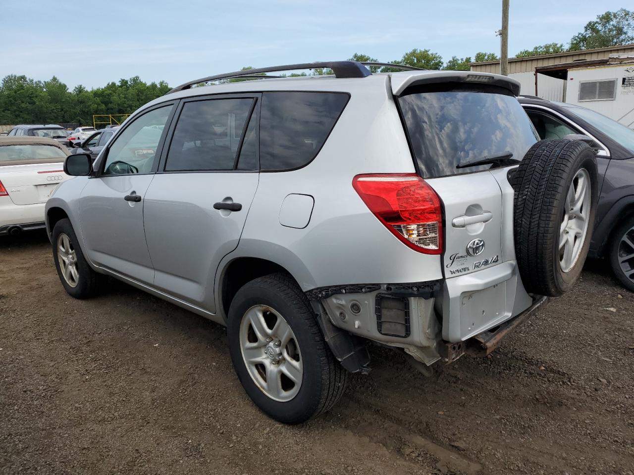 2007 Toyota Rav4 Silver vin: JTMZD33V876040953