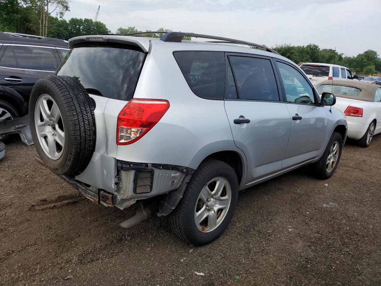 2007 Toyota Rav4 Silver vin: JTMZD33V876040953
