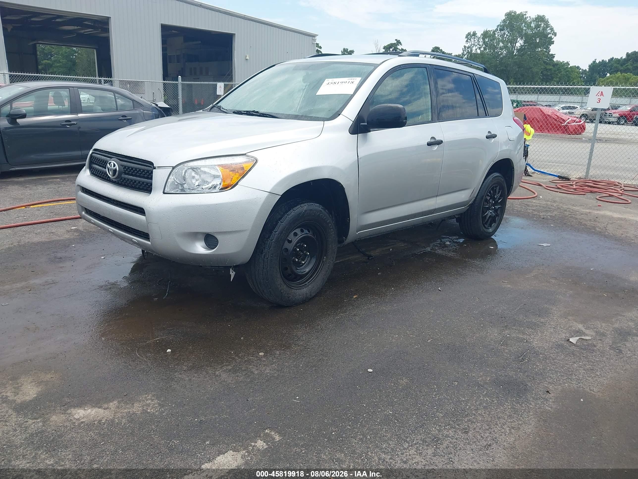 2008 Toyota Rav4   Silver vin: JTMZD33V885080683