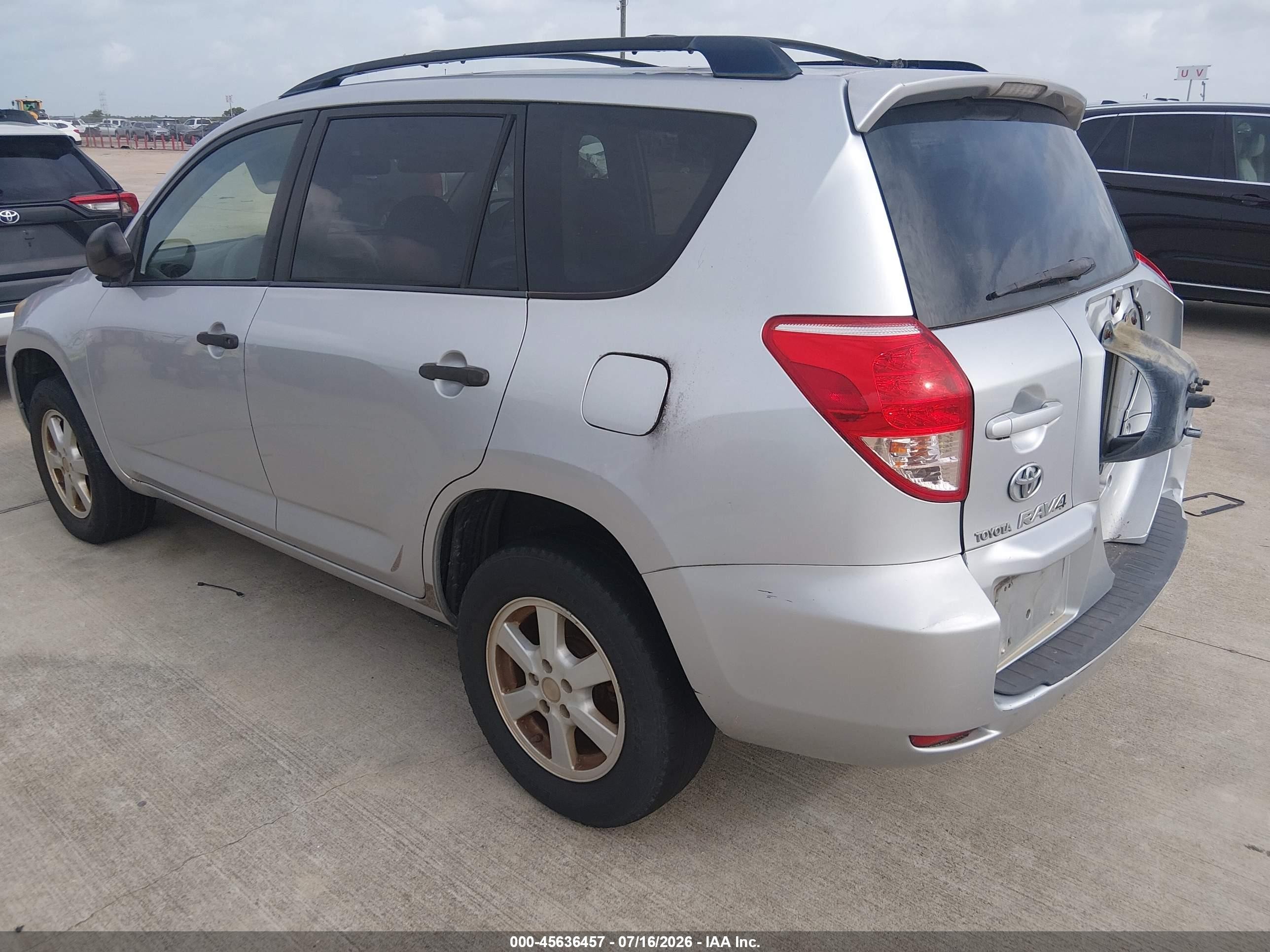 2008 Toyota Rav4   Silver vin: JTMZD33V885105257