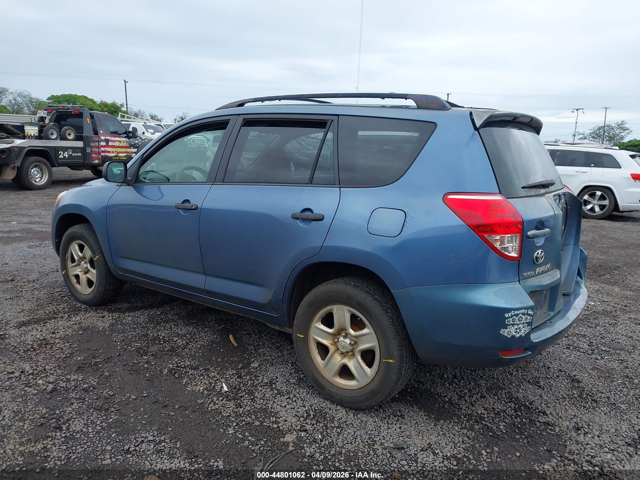 2008 Toyota Rav4   Blue vin: JTMZD33V885108143