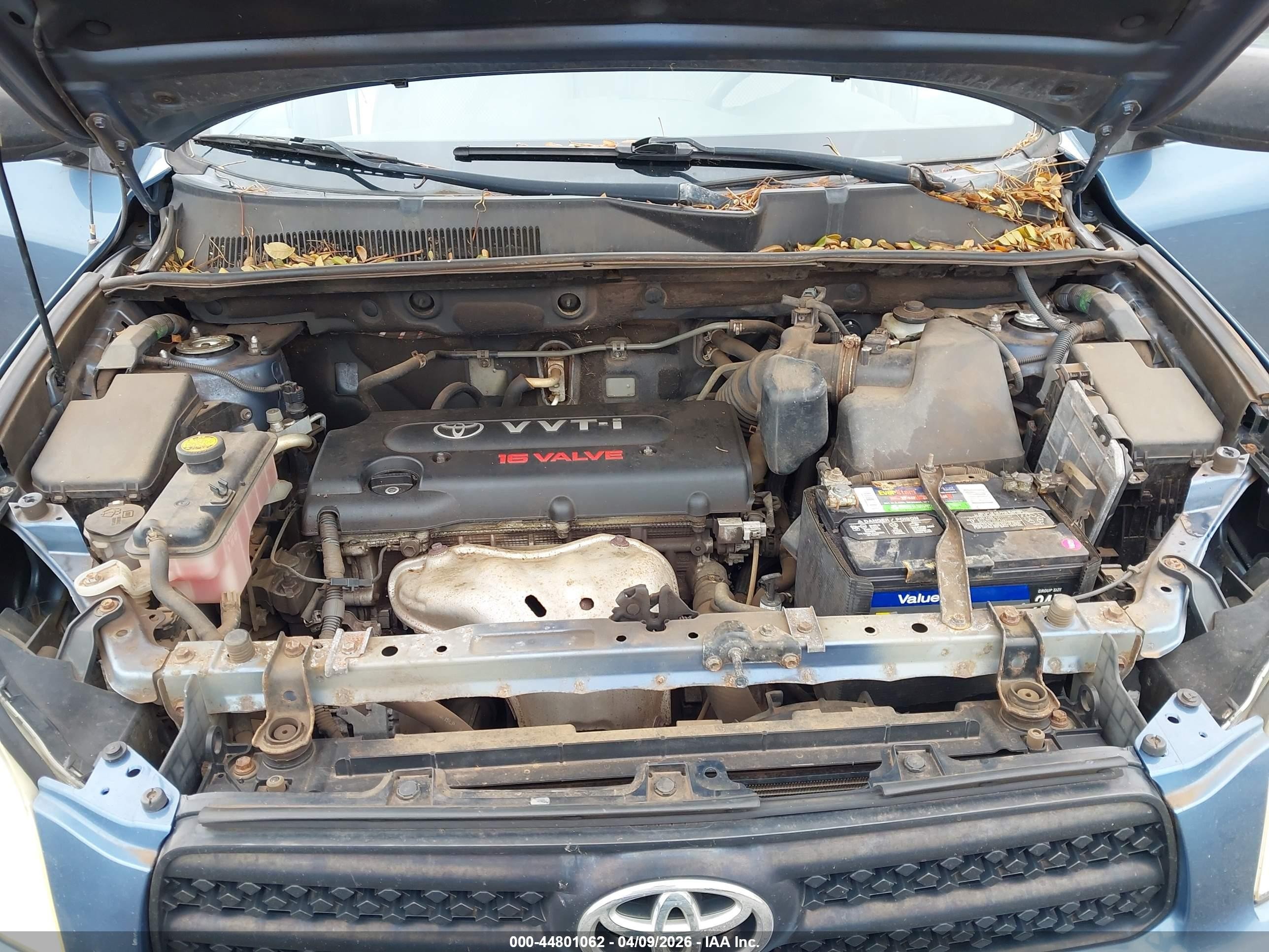 2008 Toyota Rav4   Blue vin: JTMZD33V885108143