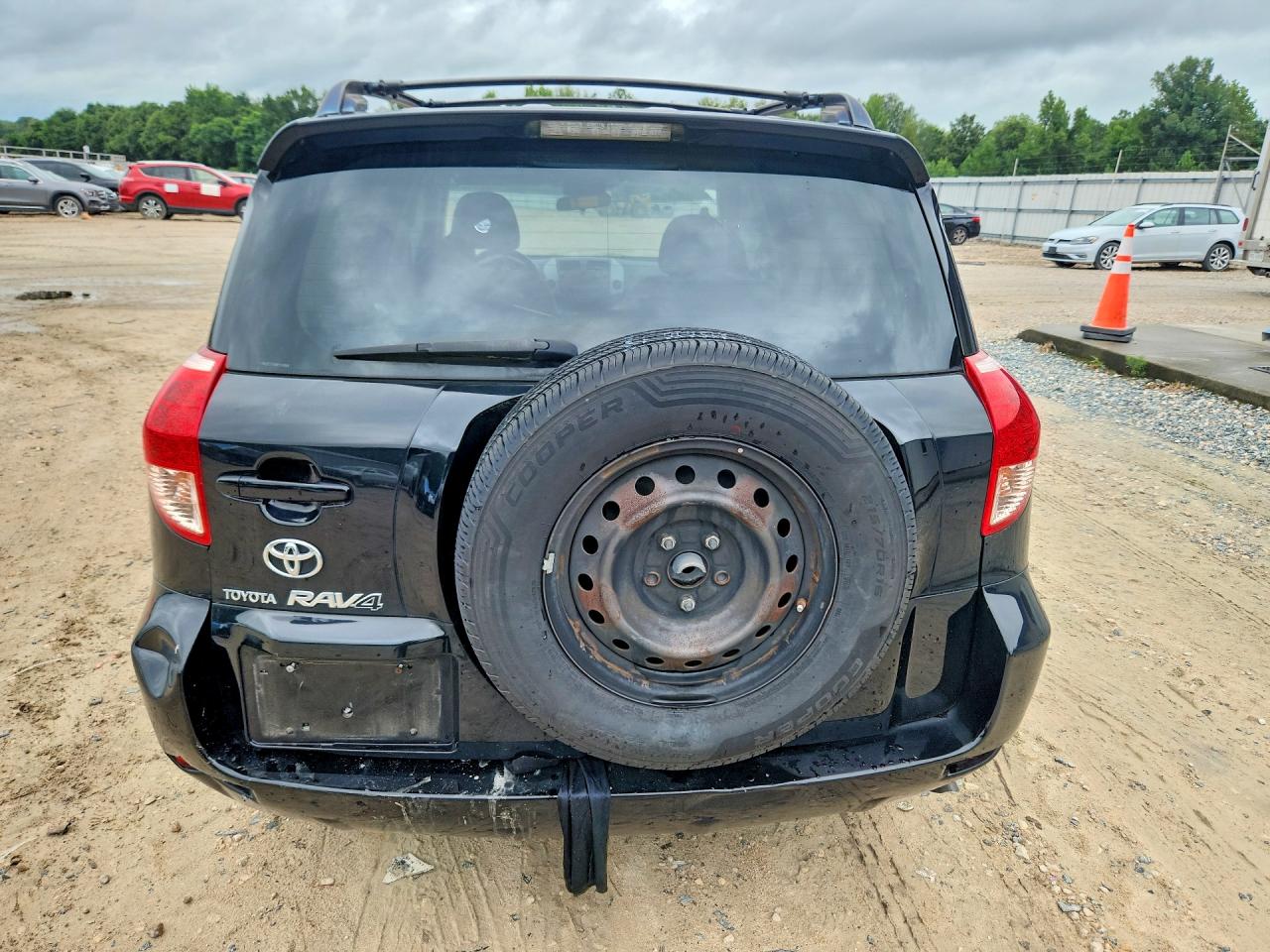 2008 Toyota Rav4 Base Black vin: JTMZD33V885111088