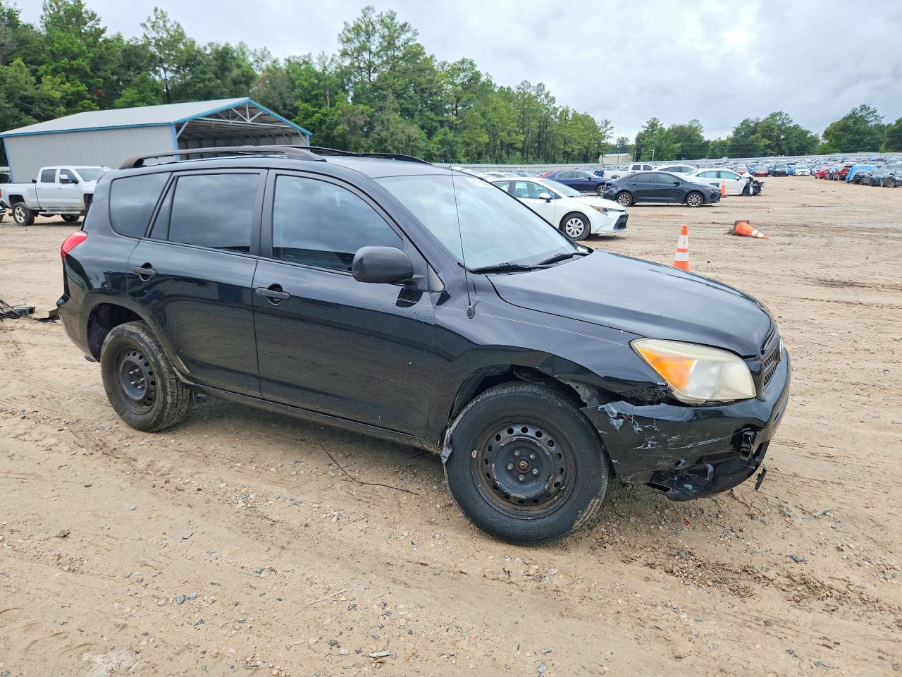 2008 Toyota Rav4 Base Black vin: JTMZD33V885111088