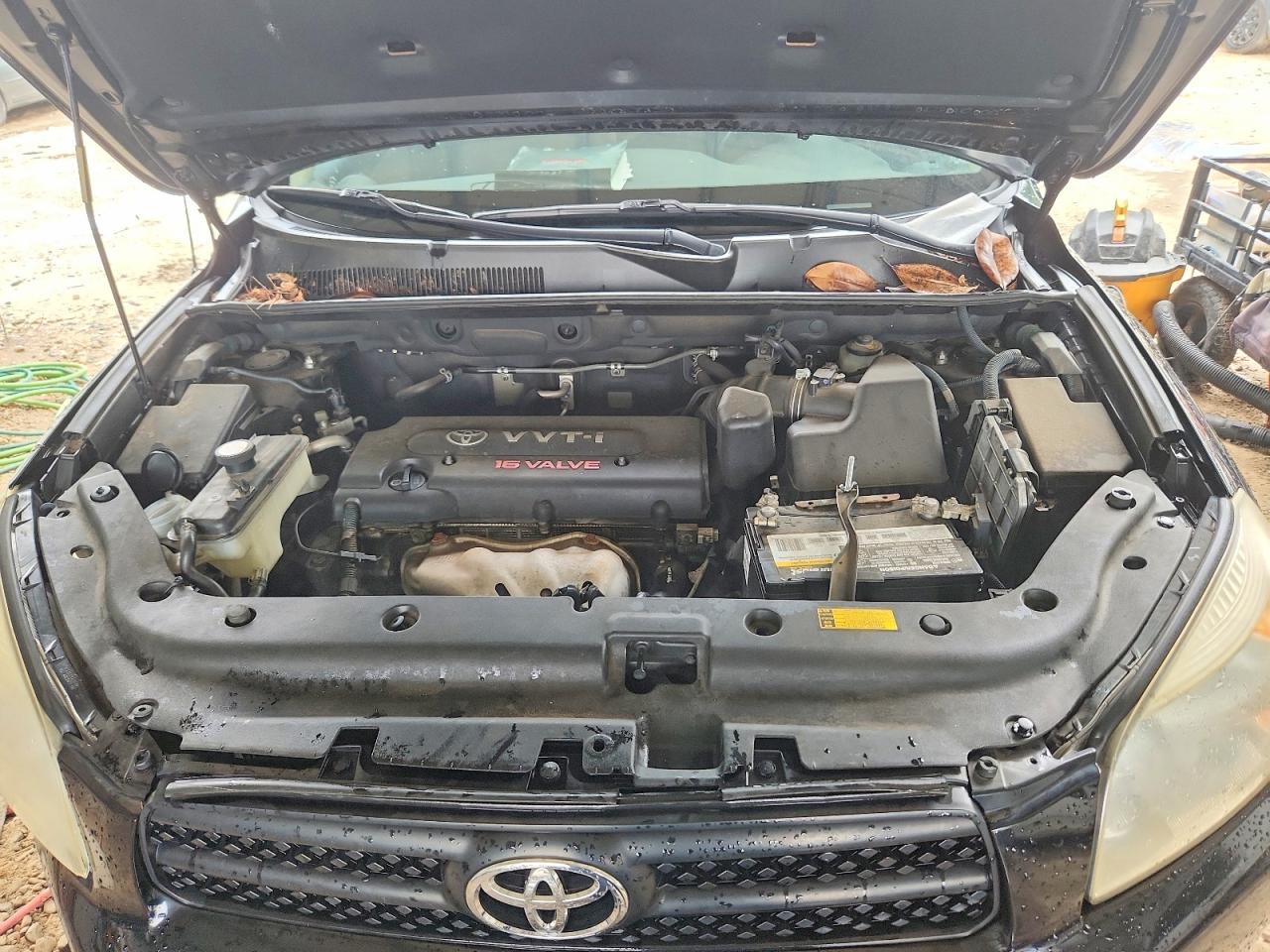 2008 Toyota Rav4 Base Black vin: JTMZD33V885111088