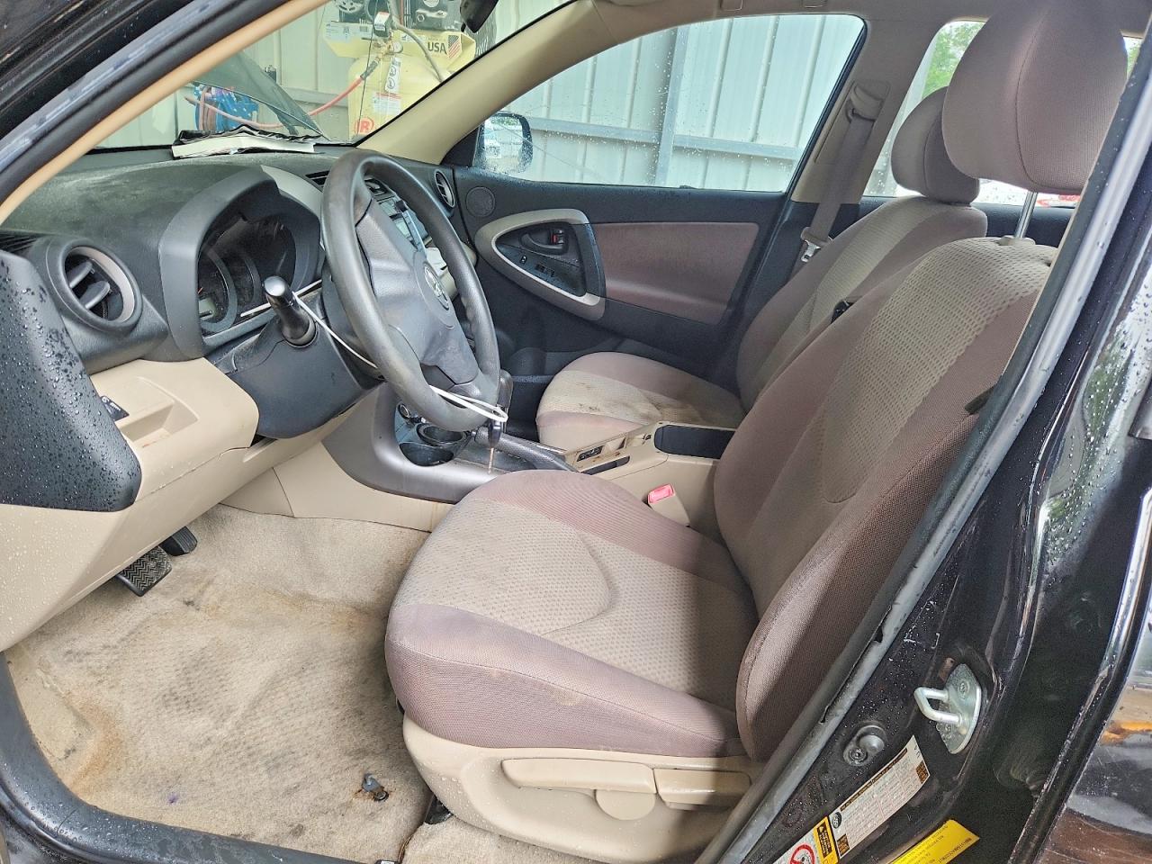 2008 Toyota Rav4 Base Black vin: JTMZD33V885111088