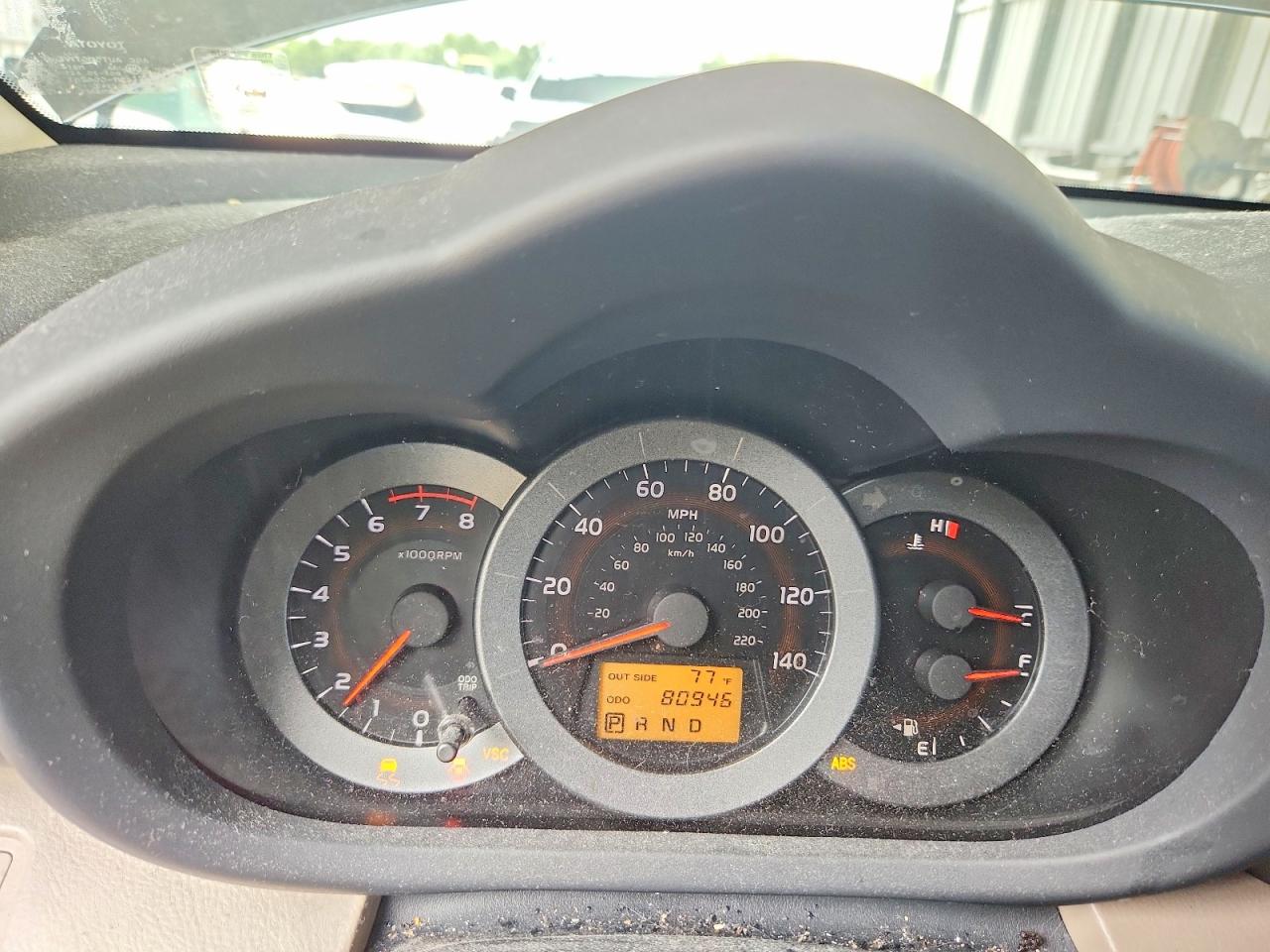 2008 Toyota Rav4 Base Black vin: JTMZD33V885111088