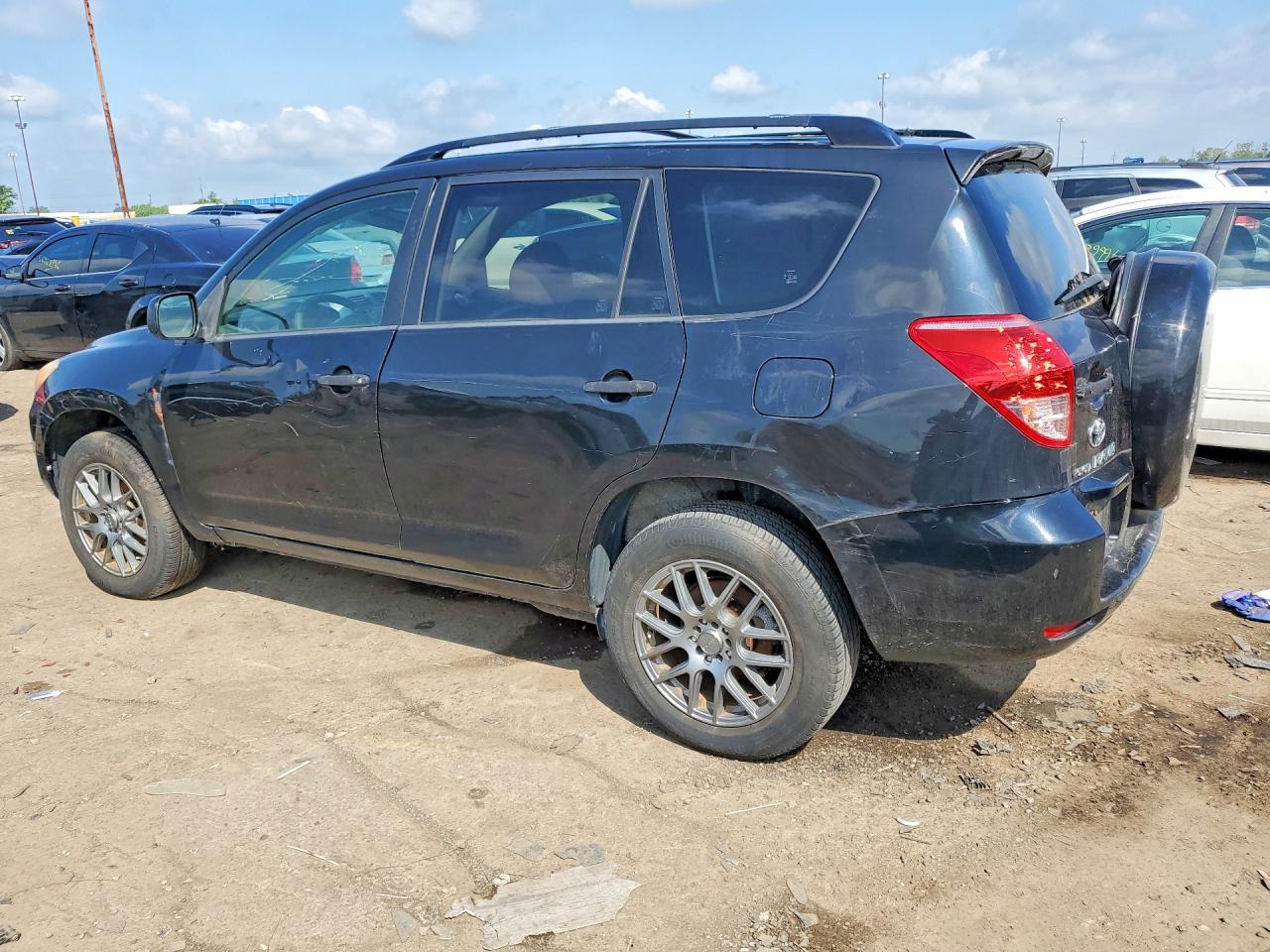 2008 Toyota Rav4 Base Black vin: JTMZD33V885116131