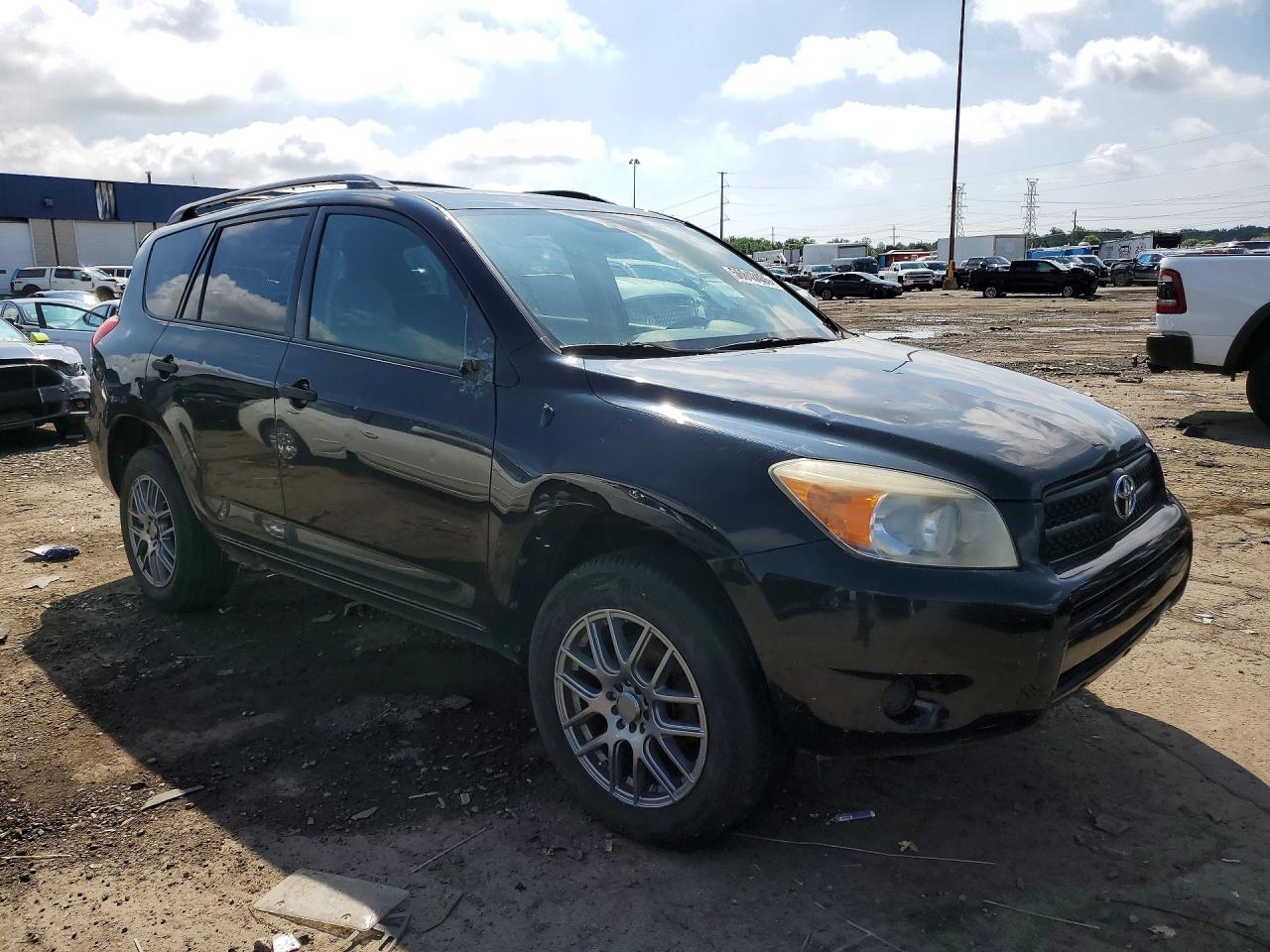 2008 Toyota Rav4 Base Black vin: JTMZD33V885116131