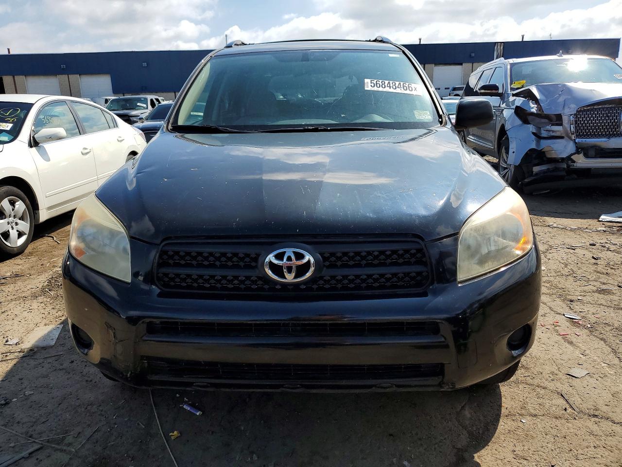 2008 Toyota Rav4 Base Black vin: JTMZD33V885116131