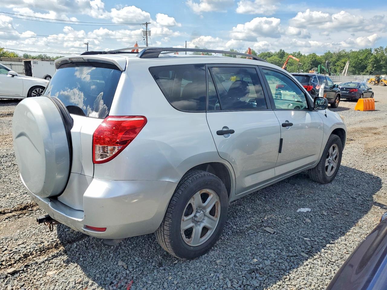 2008 Toyota Rav4 Base Silver vin: JTMZD33V886057270