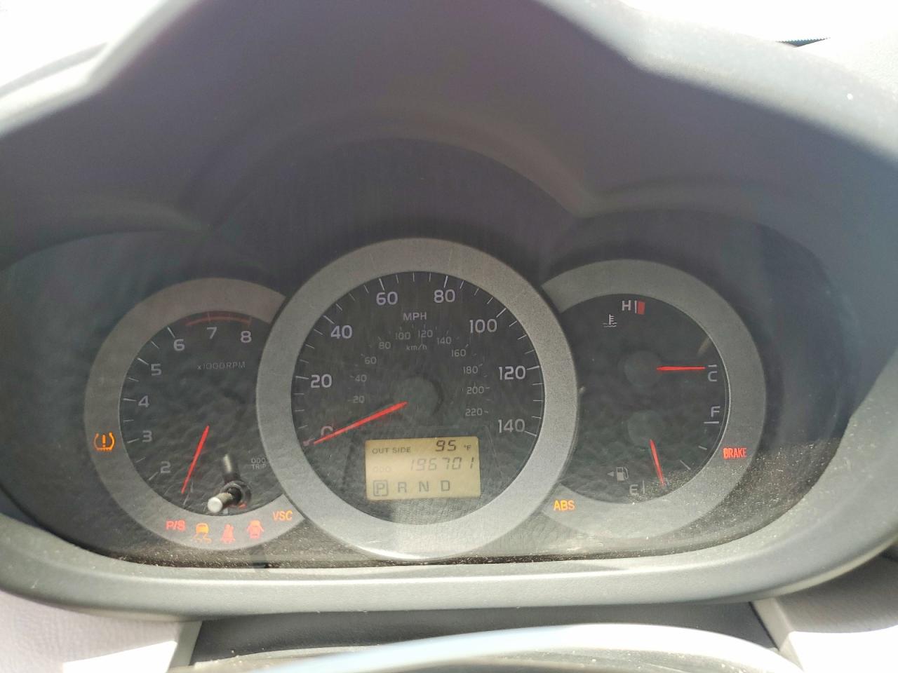 2008 Toyota Rav4 Base Red vin: JTMZD33V886059696