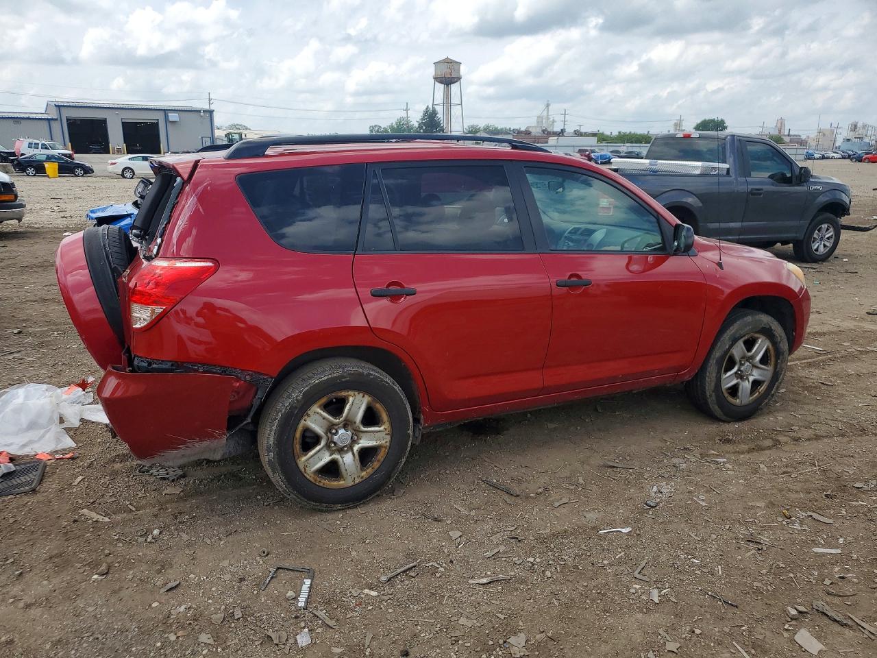 2008 Toyota Rav4 Base Red vin: JTMZD33V886059696