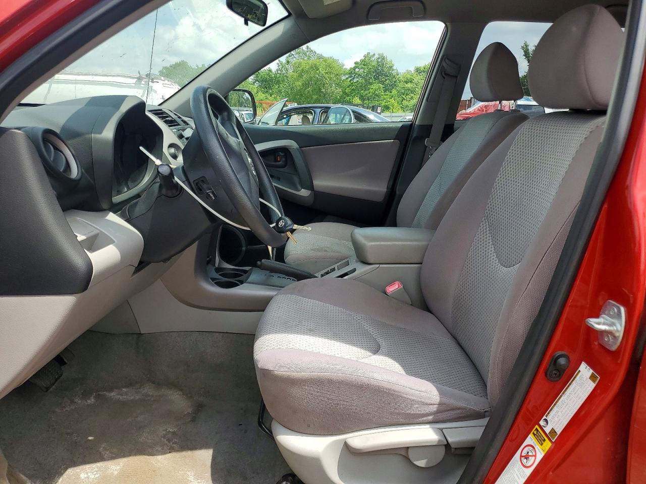 2008 Toyota Rav4 Base Red vin: JTMZD33V886059696