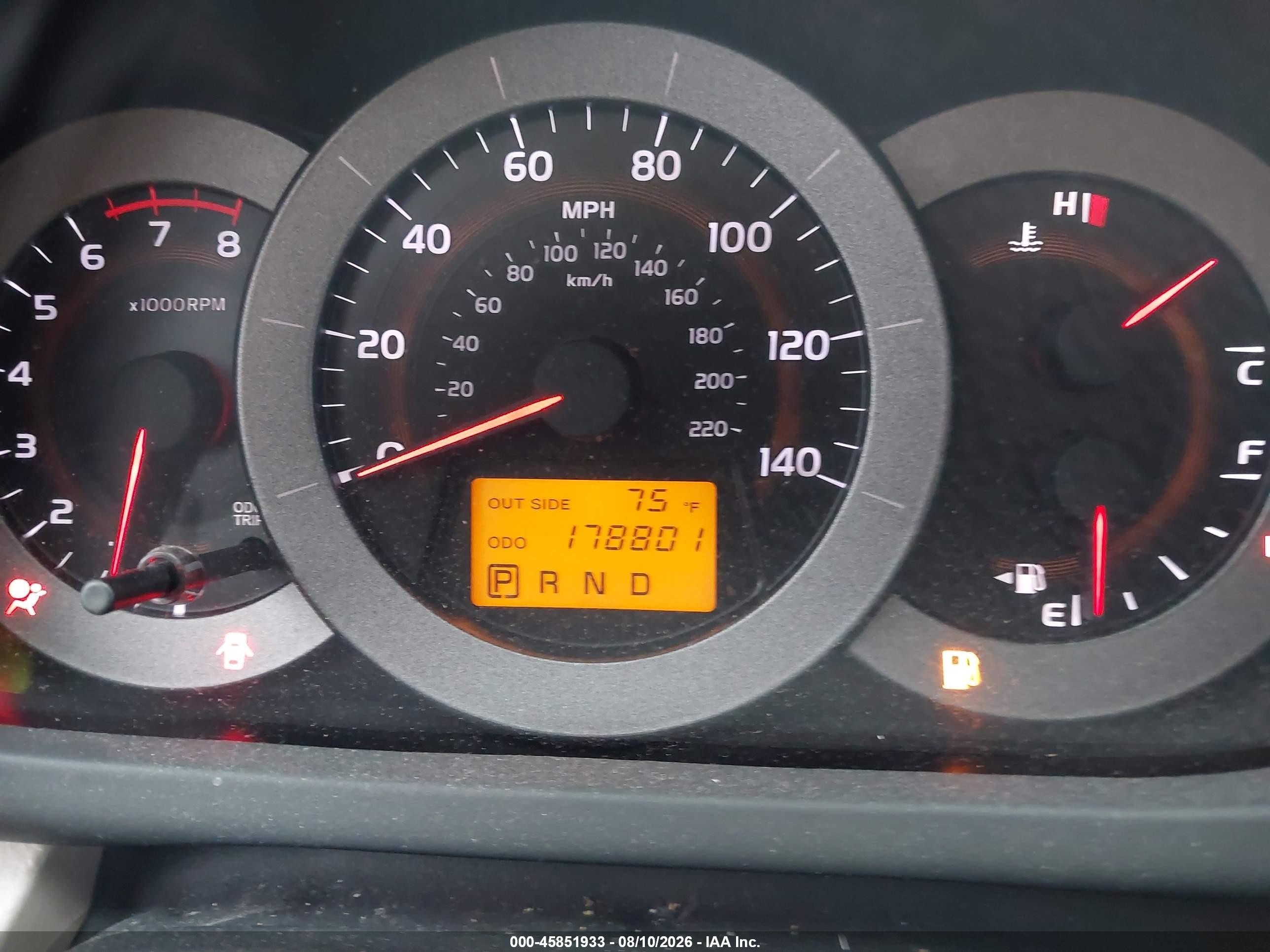 2008 Toyota Rav4   Gold vin: JTMZD33V886061609