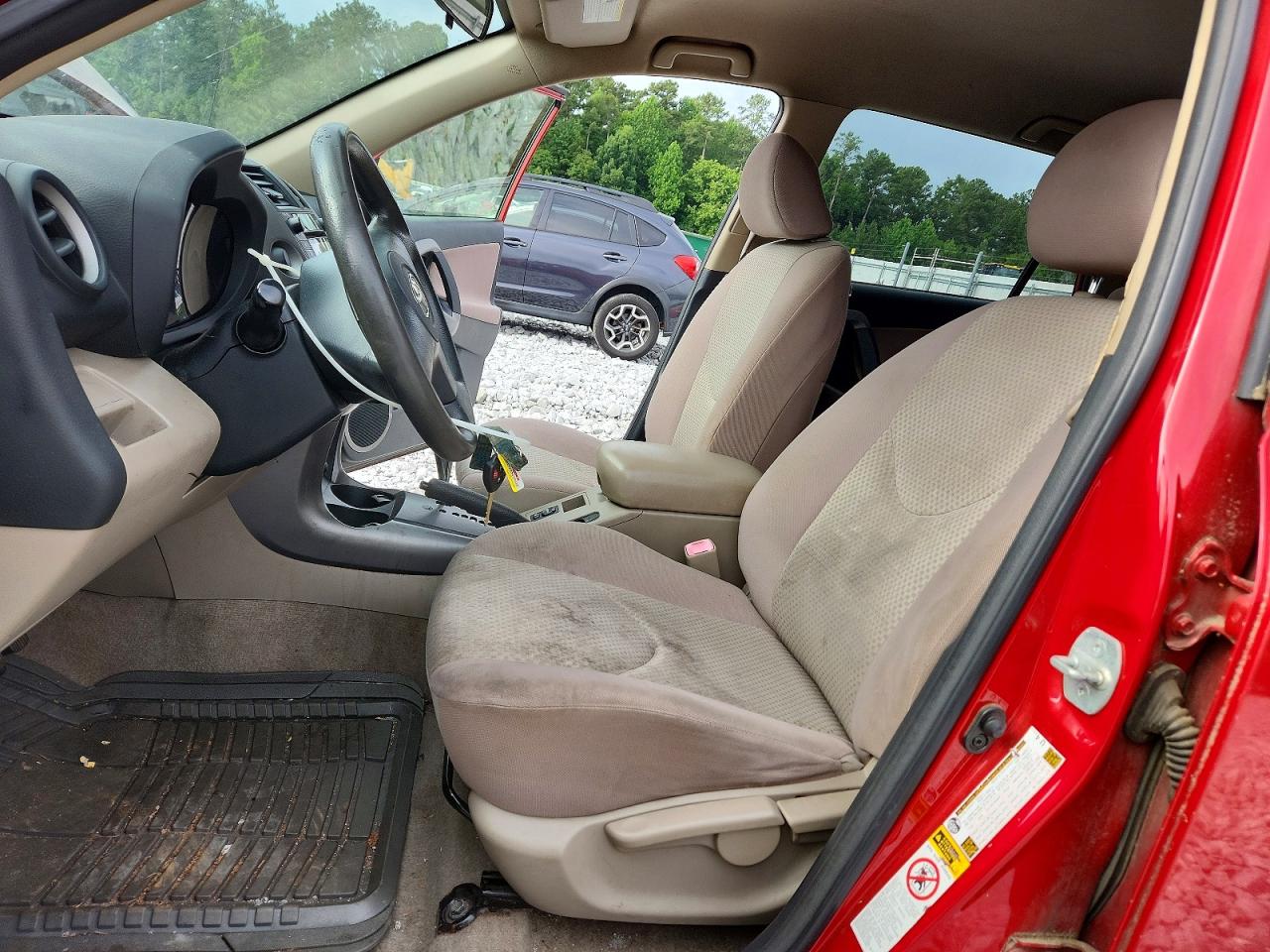 2008 Toyota Rav4 Base Red vin: JTMZD33V886071010