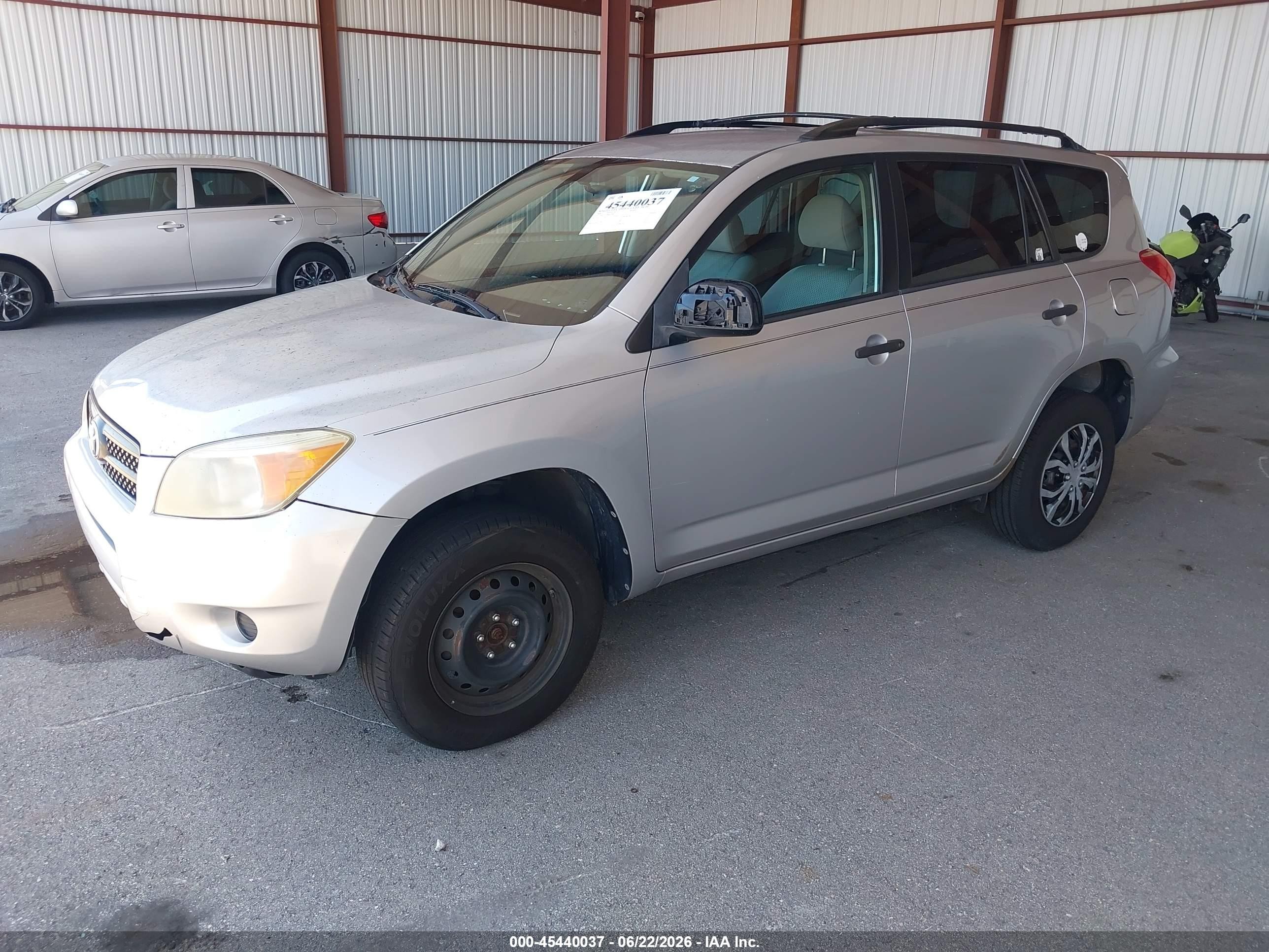 2008 Toyota Rav4 Silver vin: JTMZD33V886077583