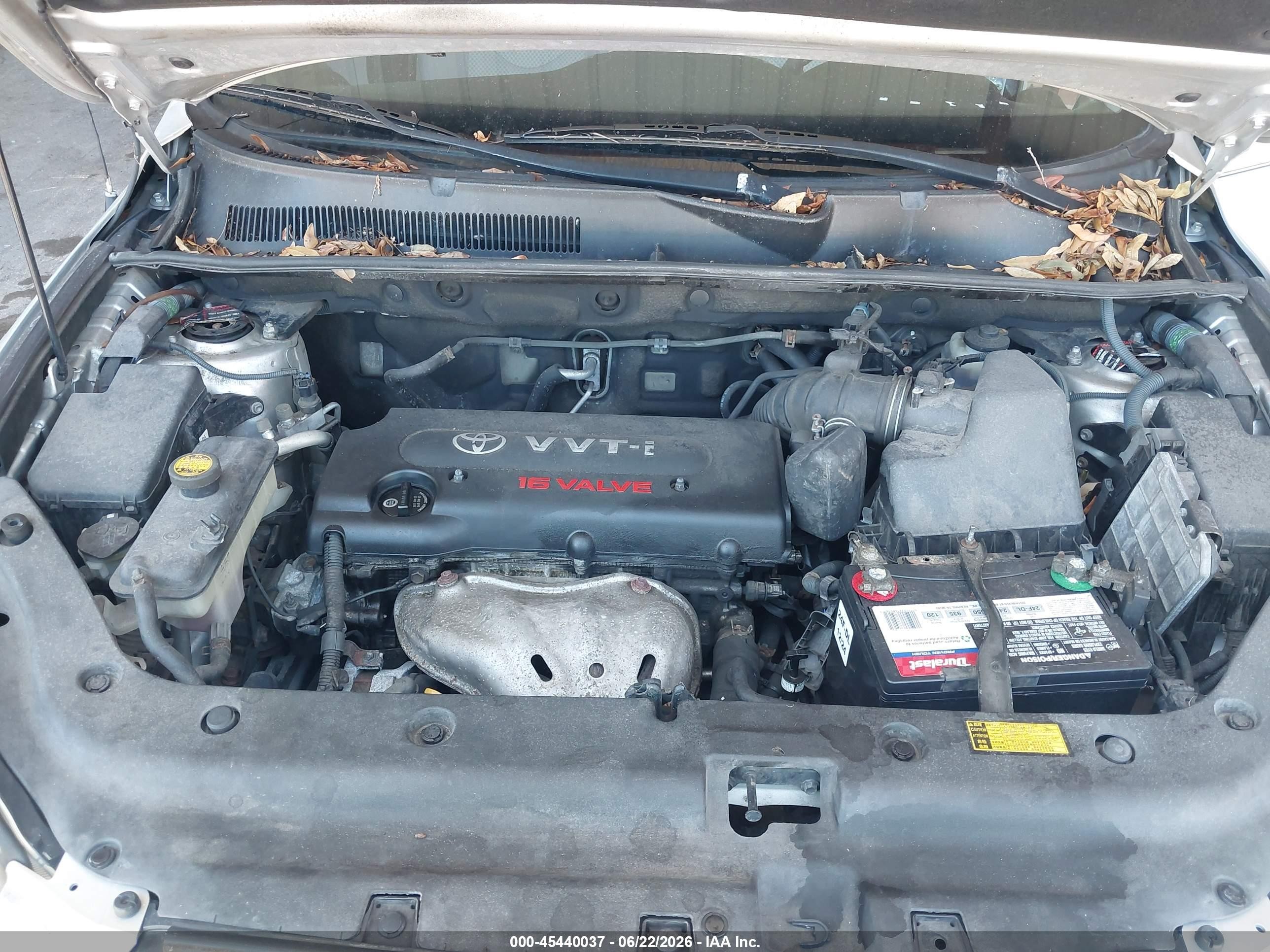 2008 Toyota Rav4 Silver vin: JTMZD33V886077583