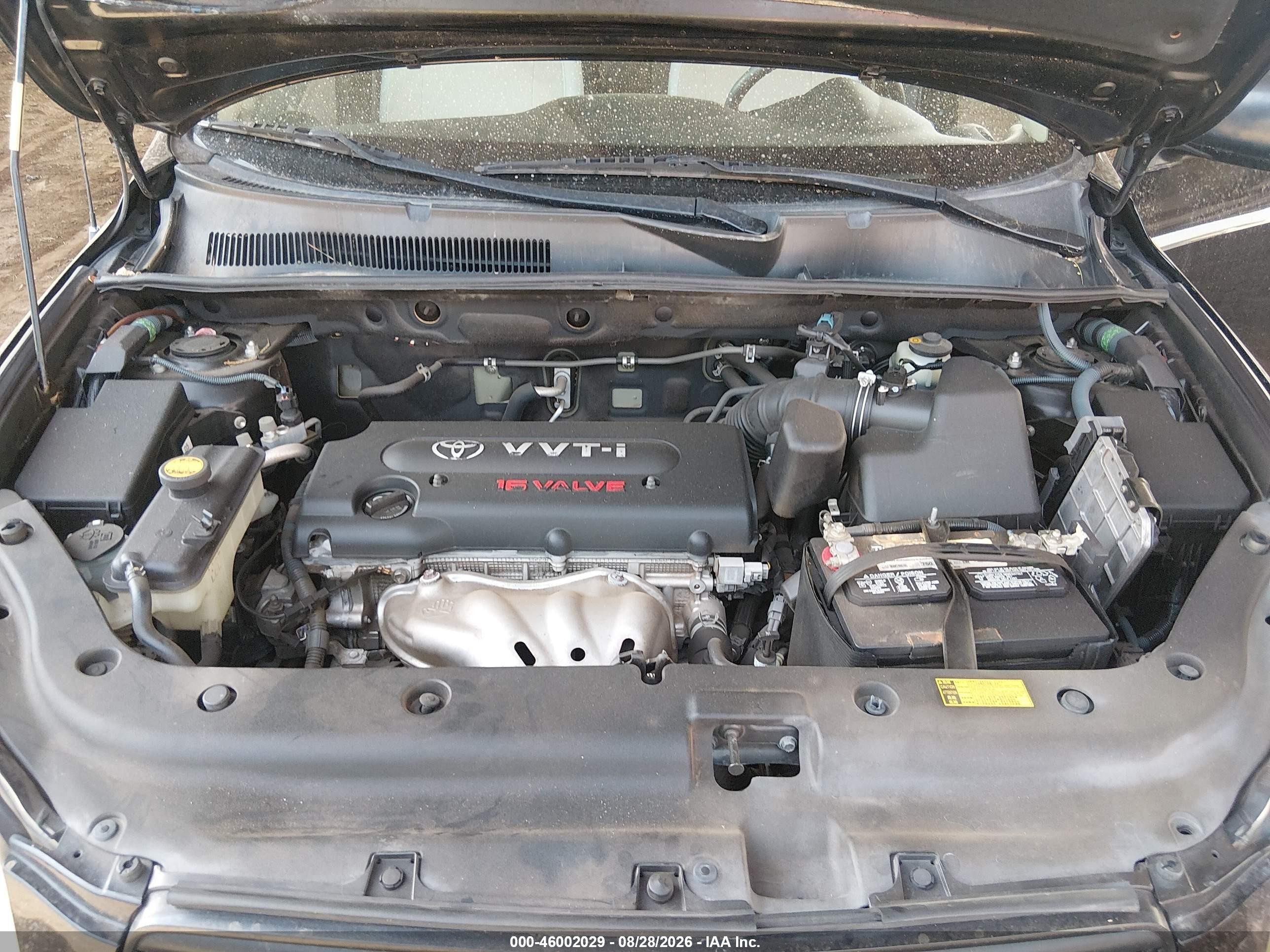 2008 Toyota Rav4   Black vin: JTMZD33V886078667