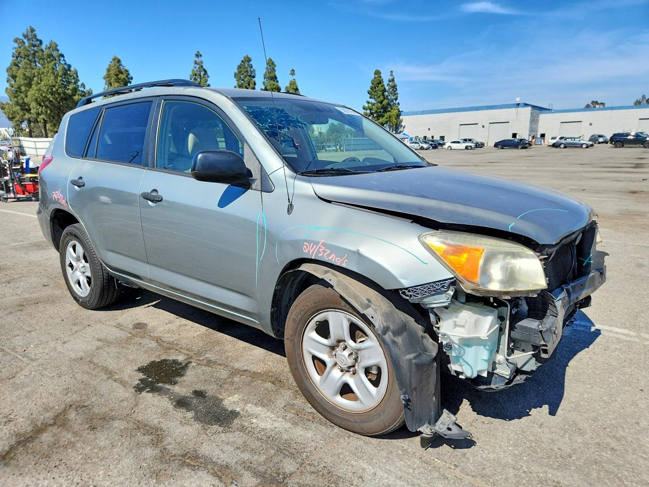 2006 Toyota Rav4 Base Серебряный vin: JTMZD33V965005200