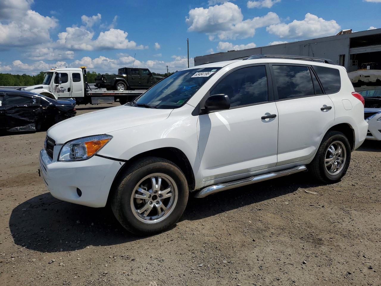 2006 Toyota Rav4 Base White vin: JTMZD33V965005746