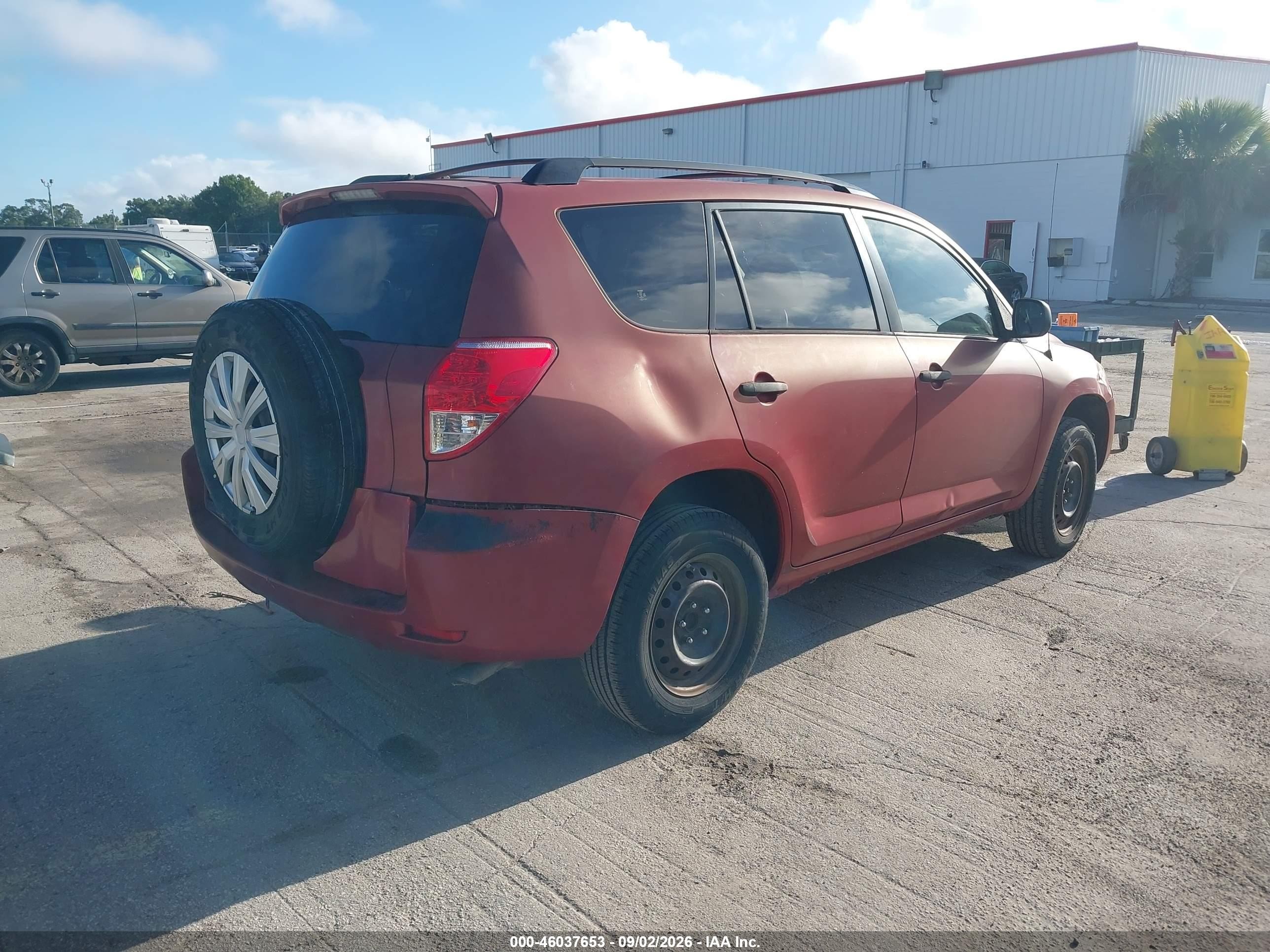 2006 Toyota Rav4   Красный vin: JTMZD33V965014916