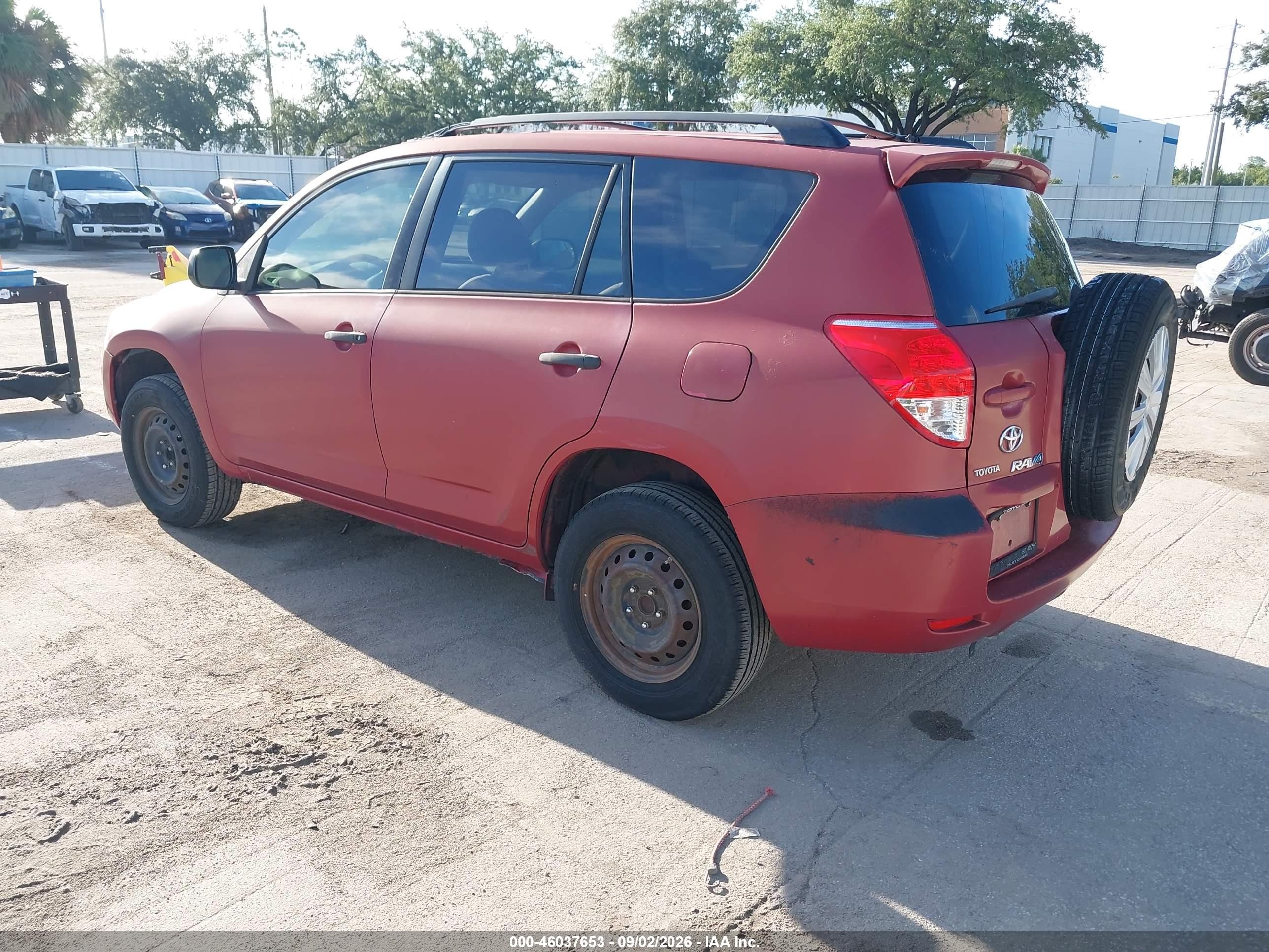 2006 Toyota Rav4   Красный vin: JTMZD33V965014916