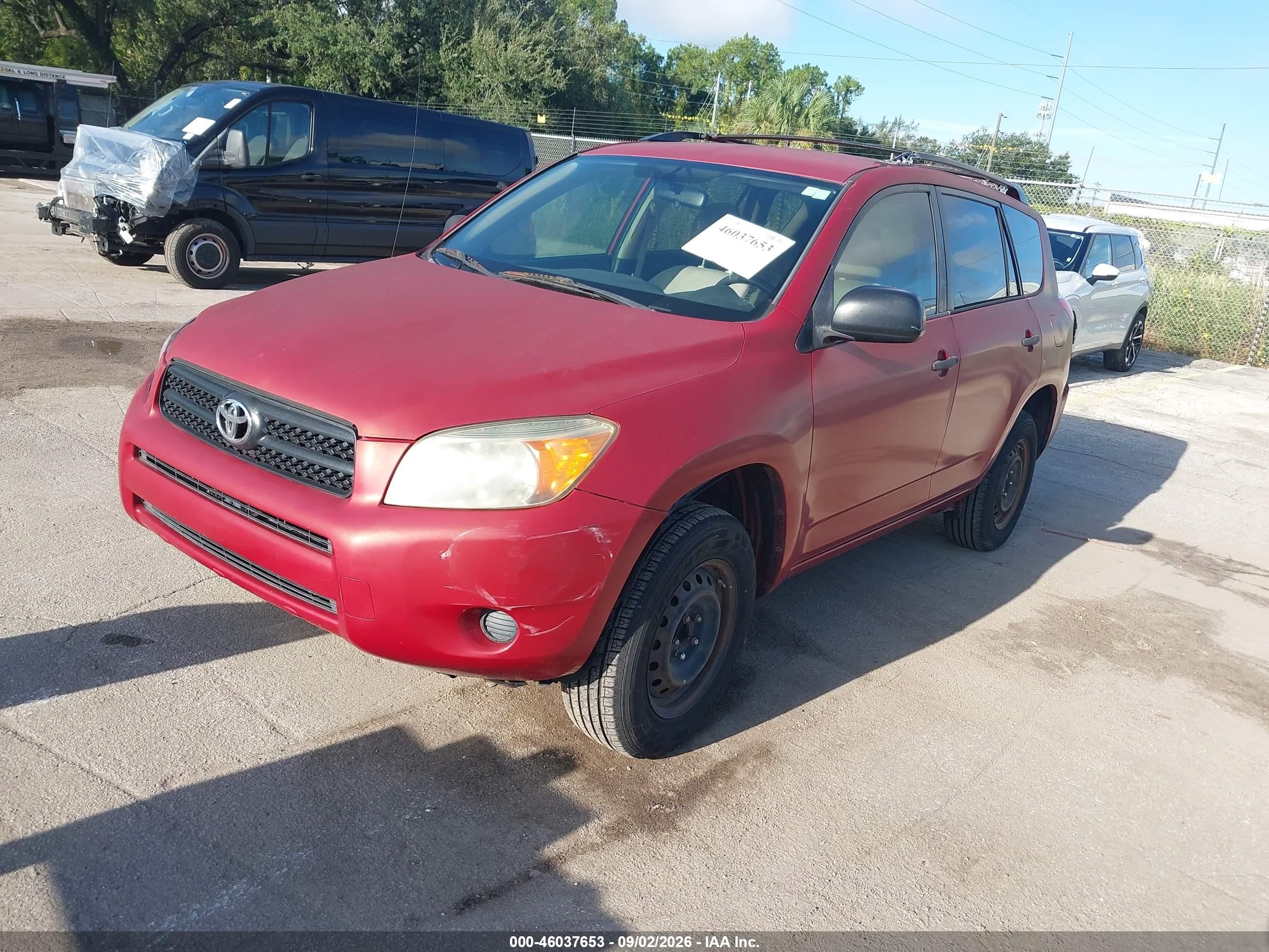 2006 Toyota Rav4   Красный vin: JTMZD33V965014916