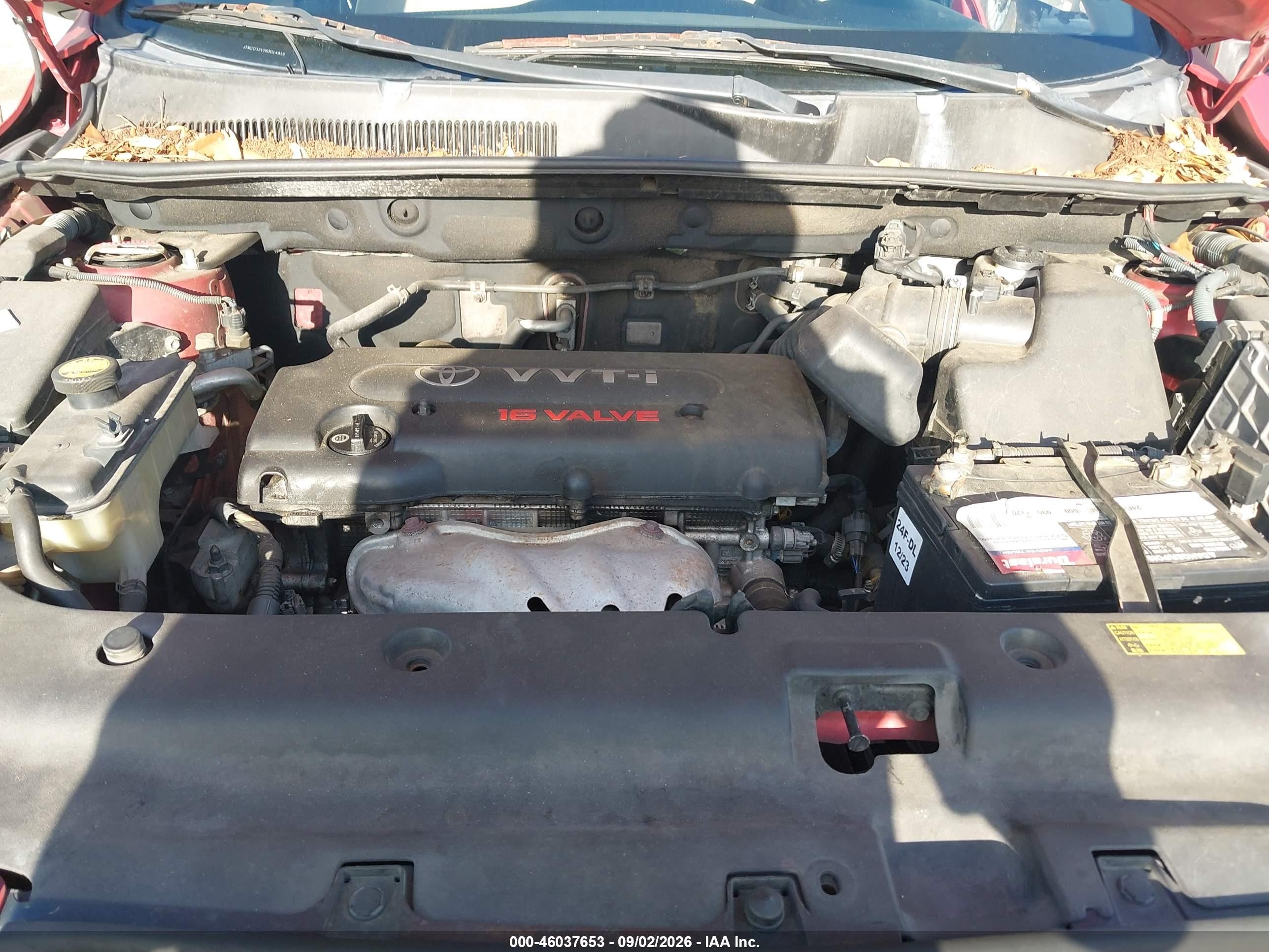 2006 Toyota Rav4   Красный vin: JTMZD33V965014916
