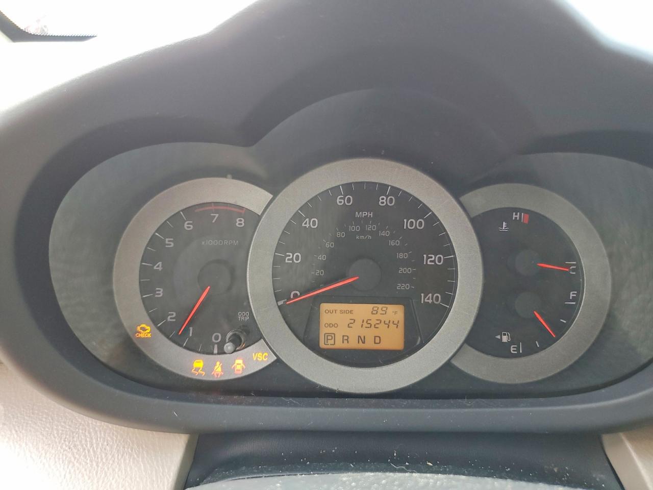 2007 Toyota Rav4 Base Red vin: JTMZD33V975048193