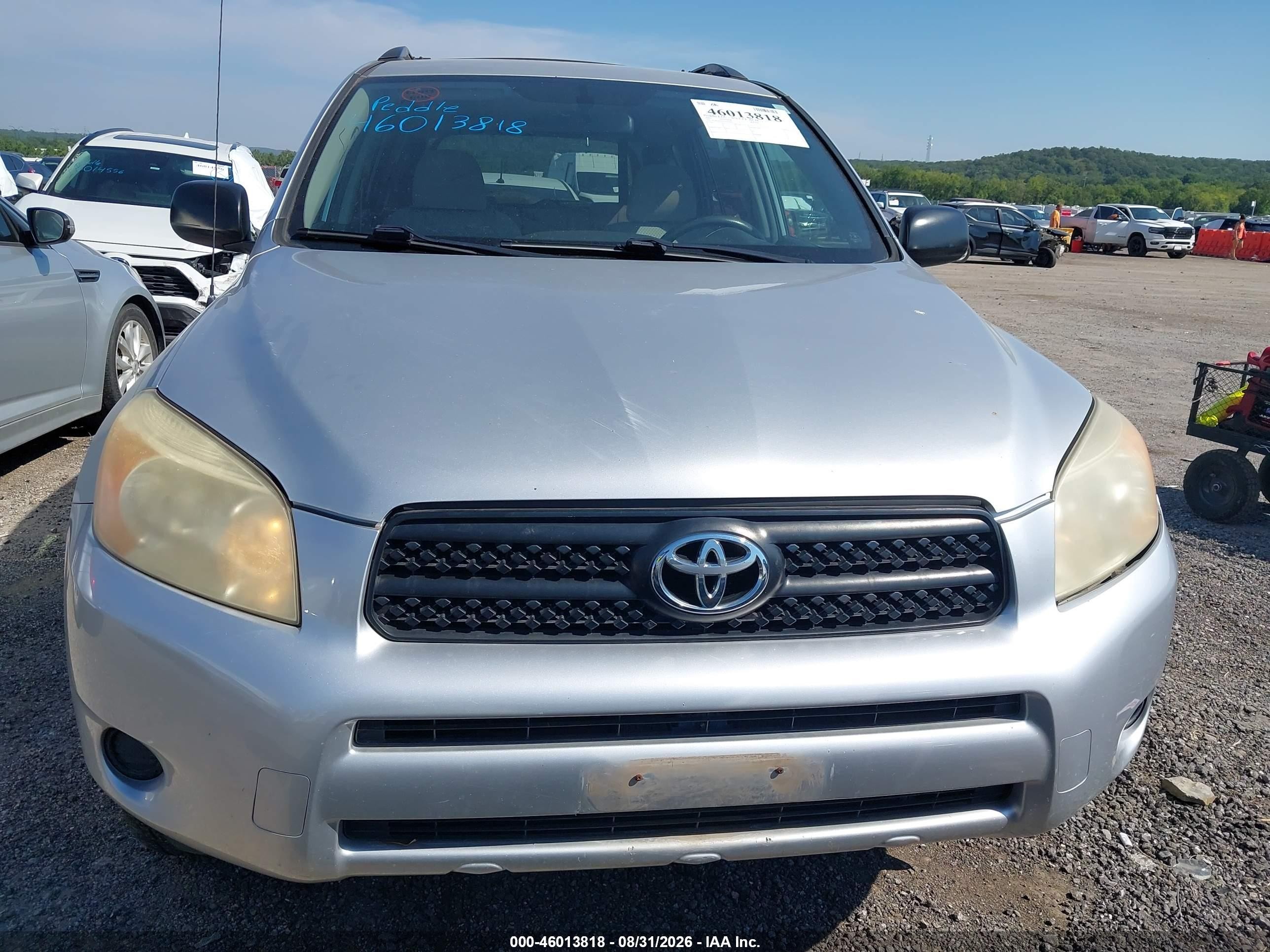 2007 Toyota Rav4   Gray vin: JTMZD33V975053670