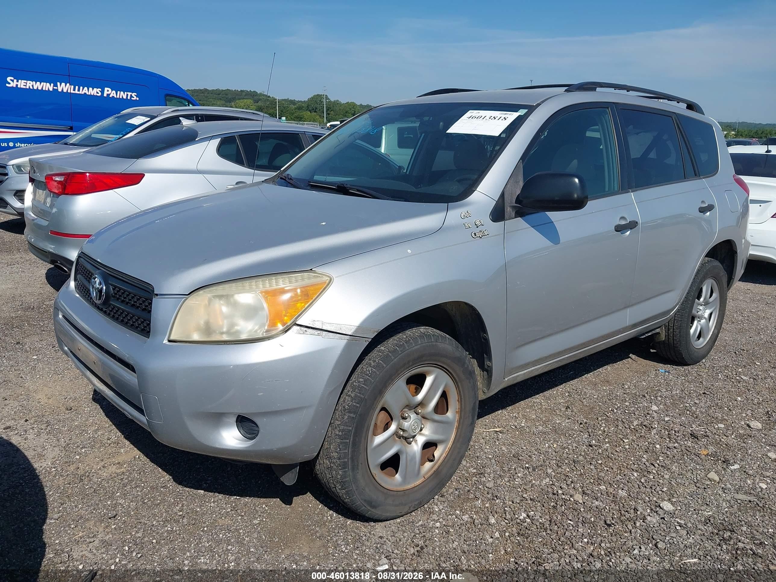 2007 Toyota Rav4   Gray vin: JTMZD33V975053670