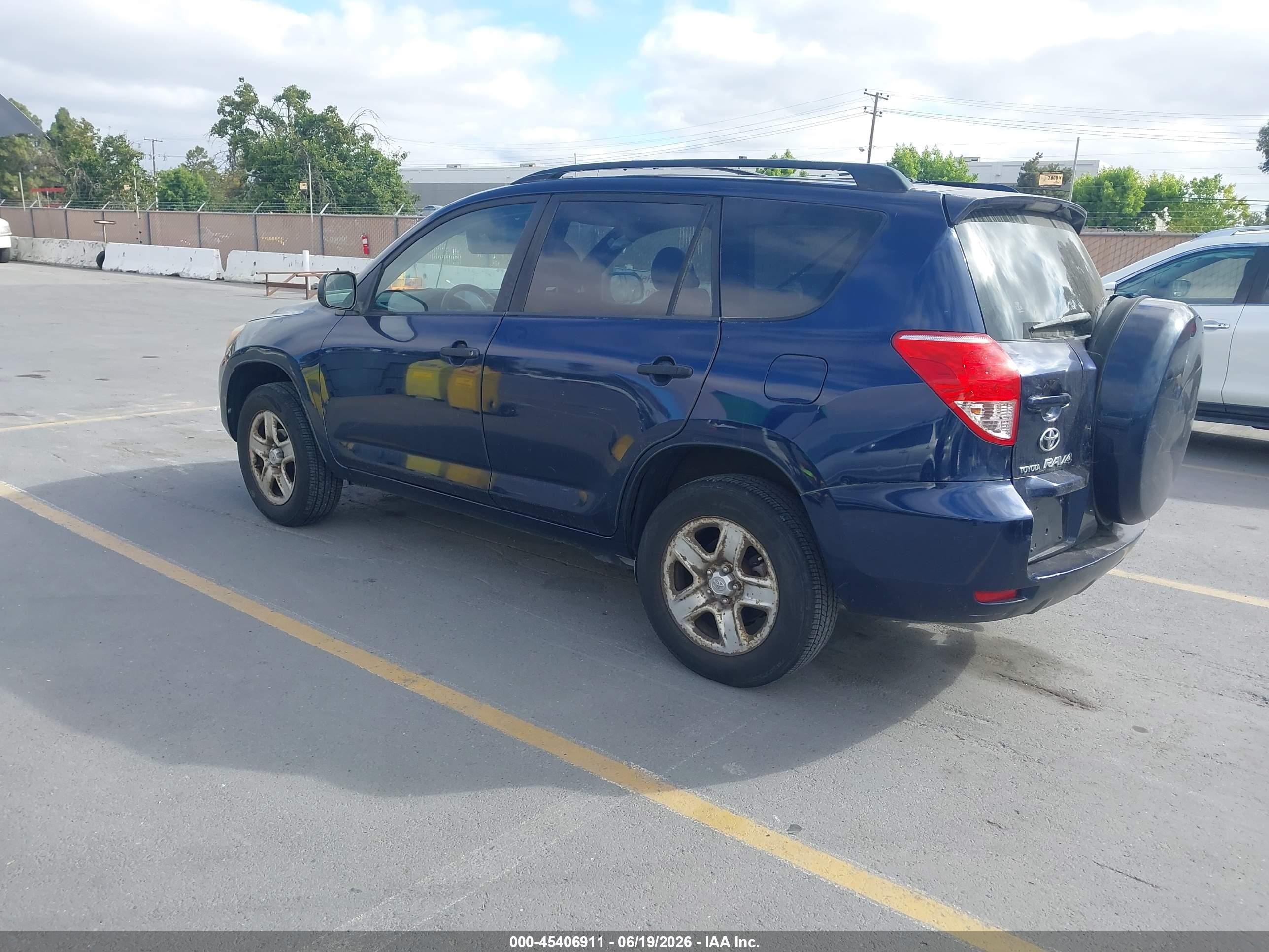 2007 Toyota Rav4   Blue vin: JTMZD33V975055841