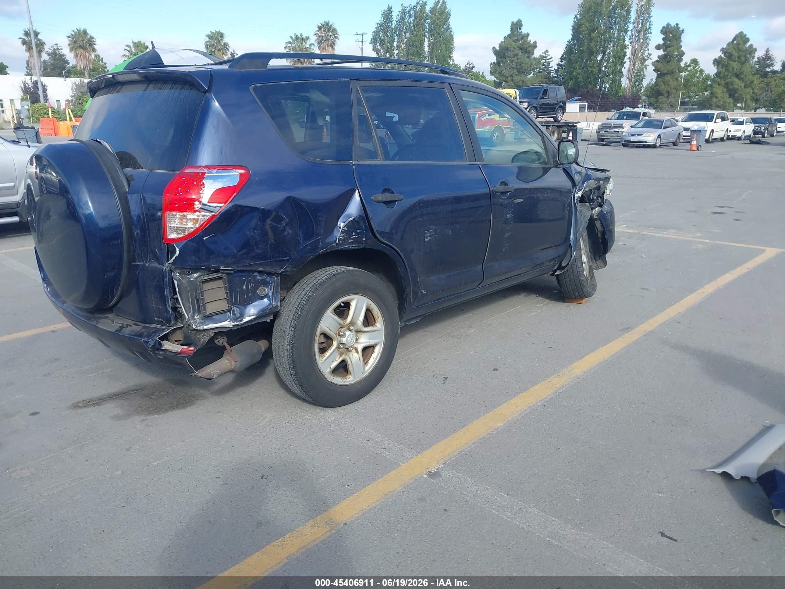 2007 Toyota Rav4   Blue vin: JTMZD33V975055841