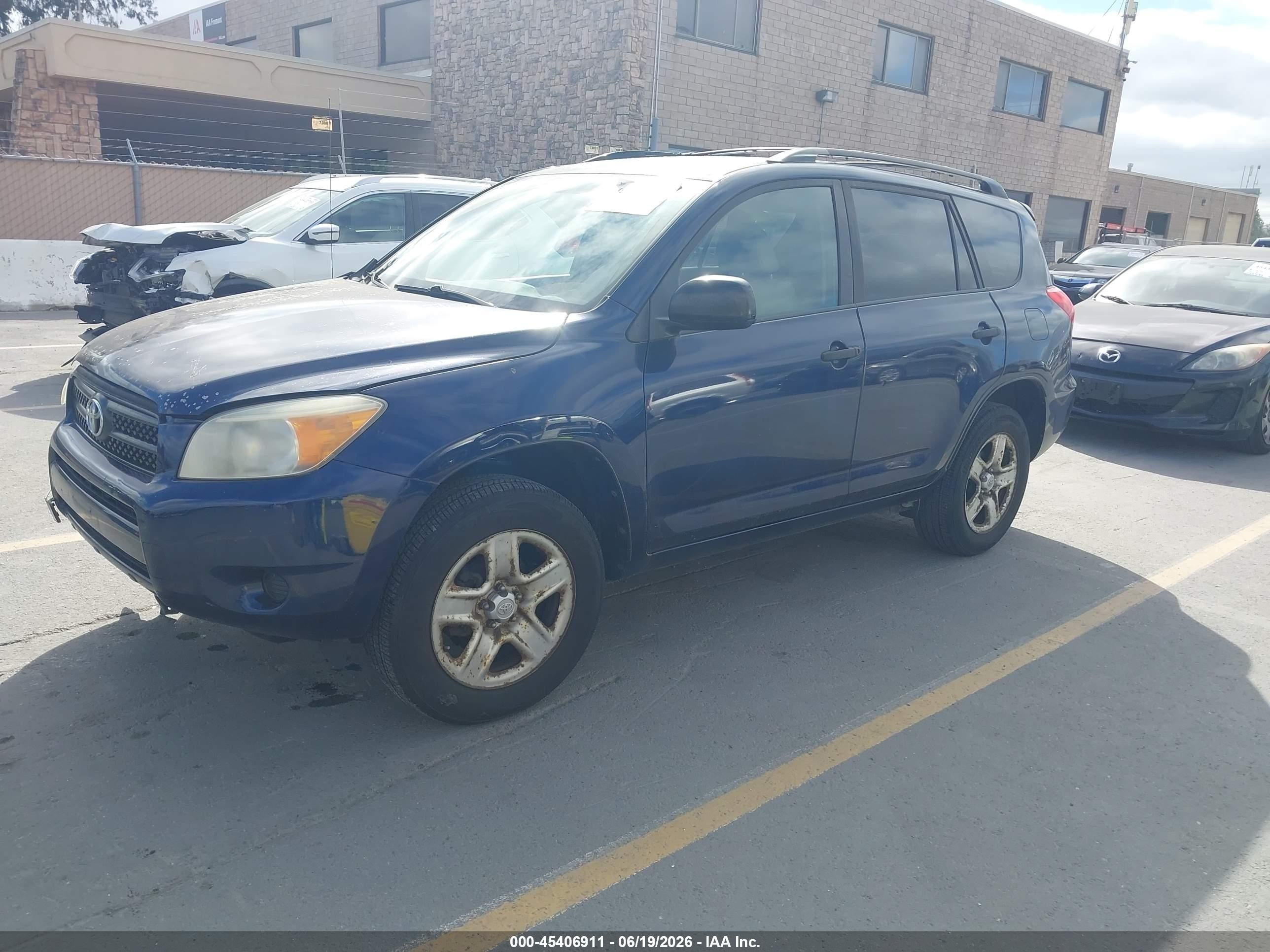 2007 Toyota Rav4   Blue vin: JTMZD33V975055841
