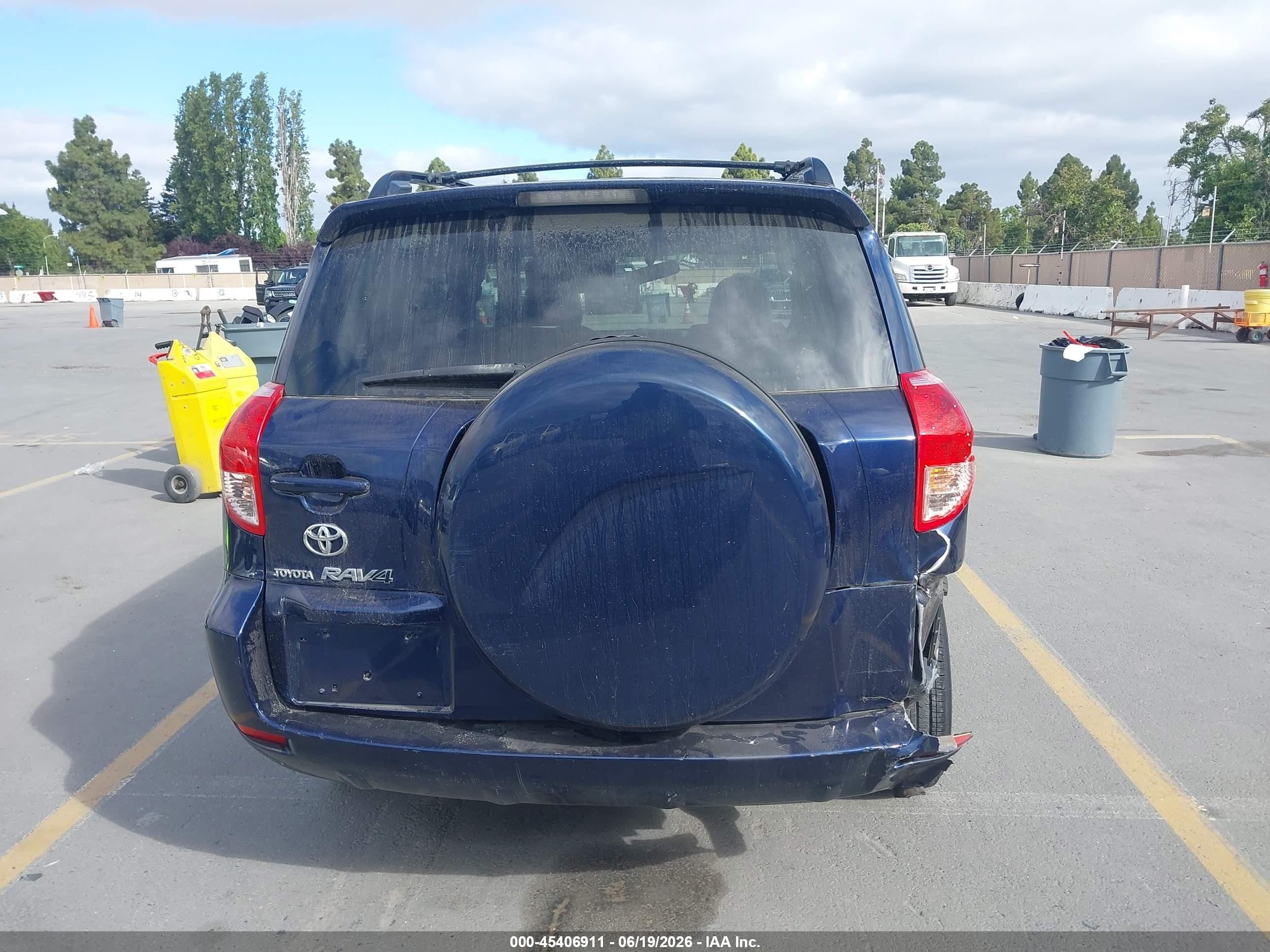 2007 Toyota Rav4   Blue vin: JTMZD33V975055841