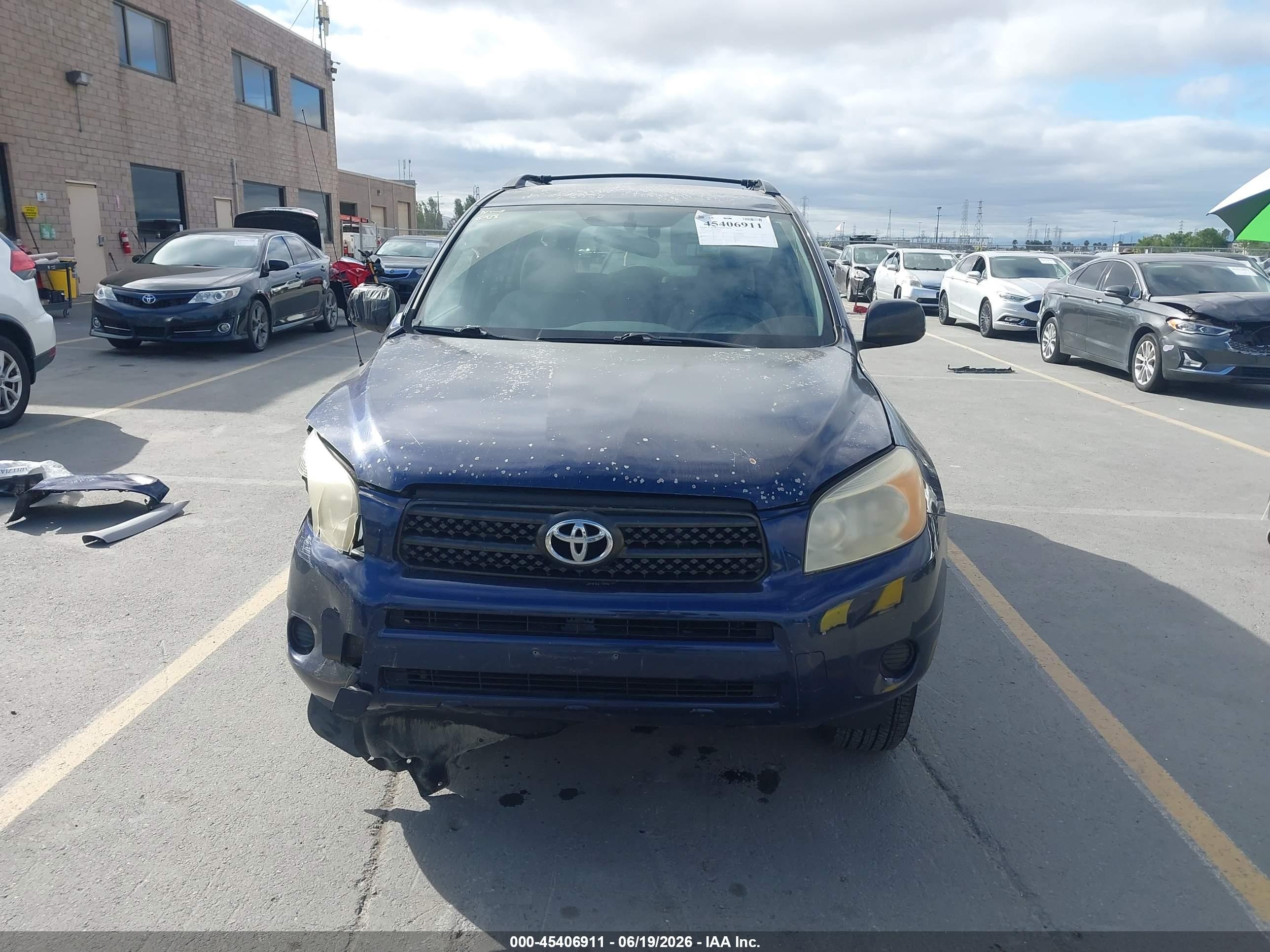 2007 Toyota Rav4   Blue vin: JTMZD33V975055841