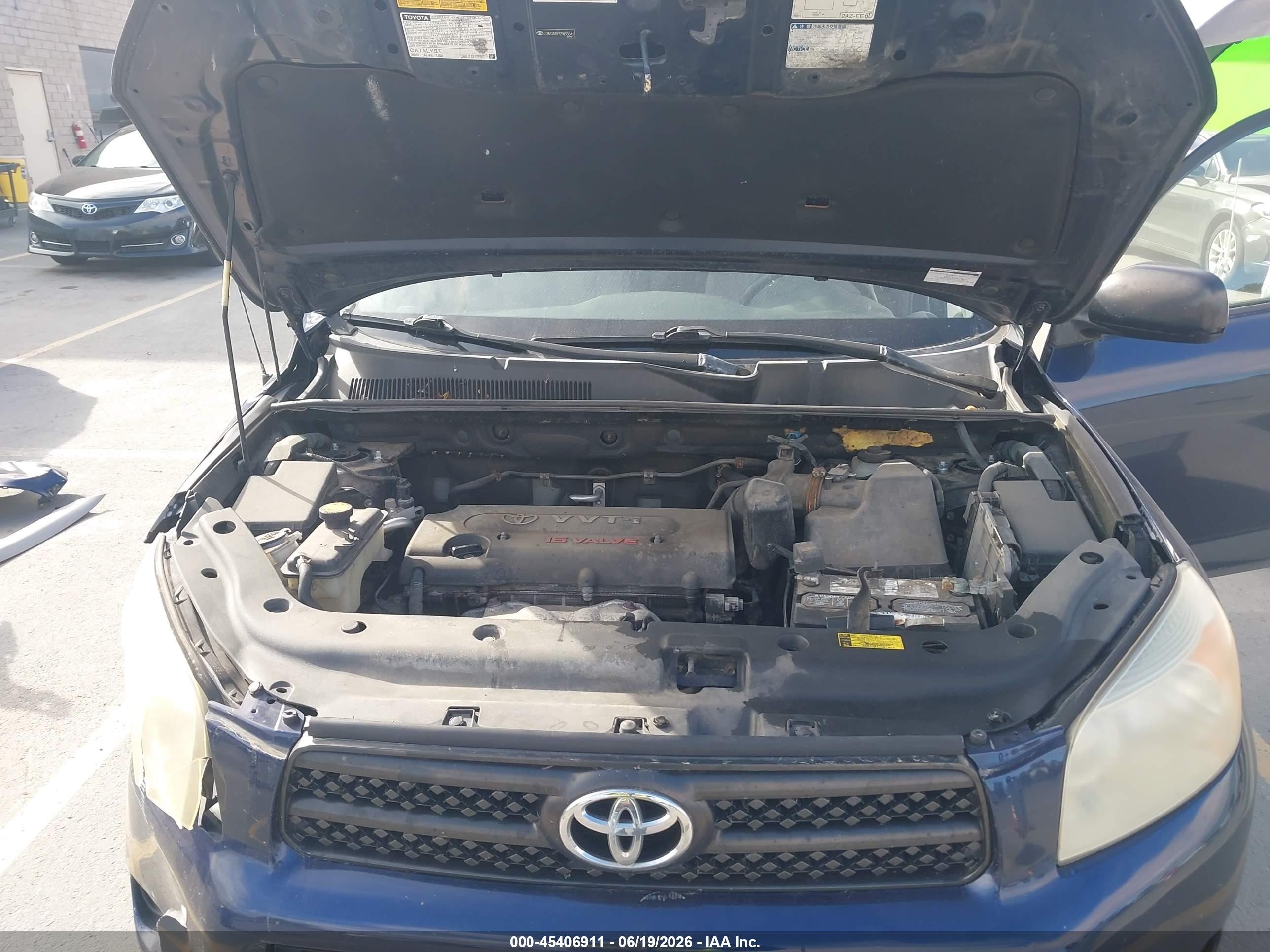 2007 Toyota Rav4   Blue vin: JTMZD33V975055841