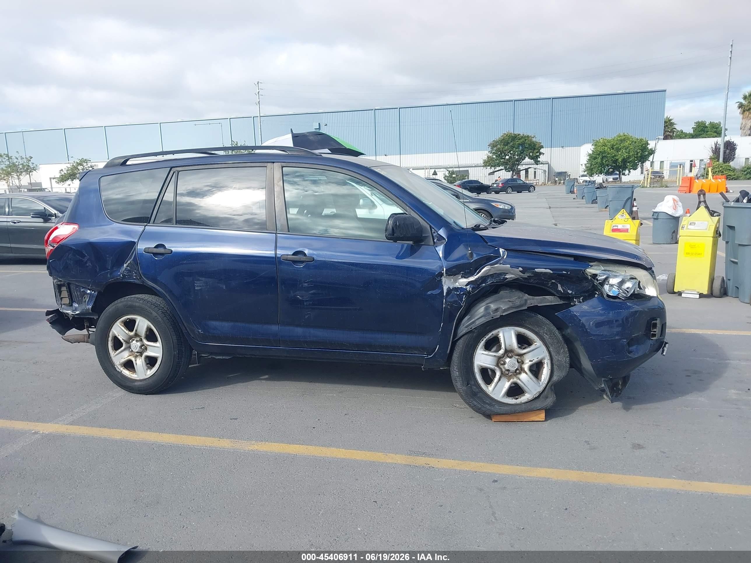 2007 Toyota Rav4   Blue vin: JTMZD33V975055841