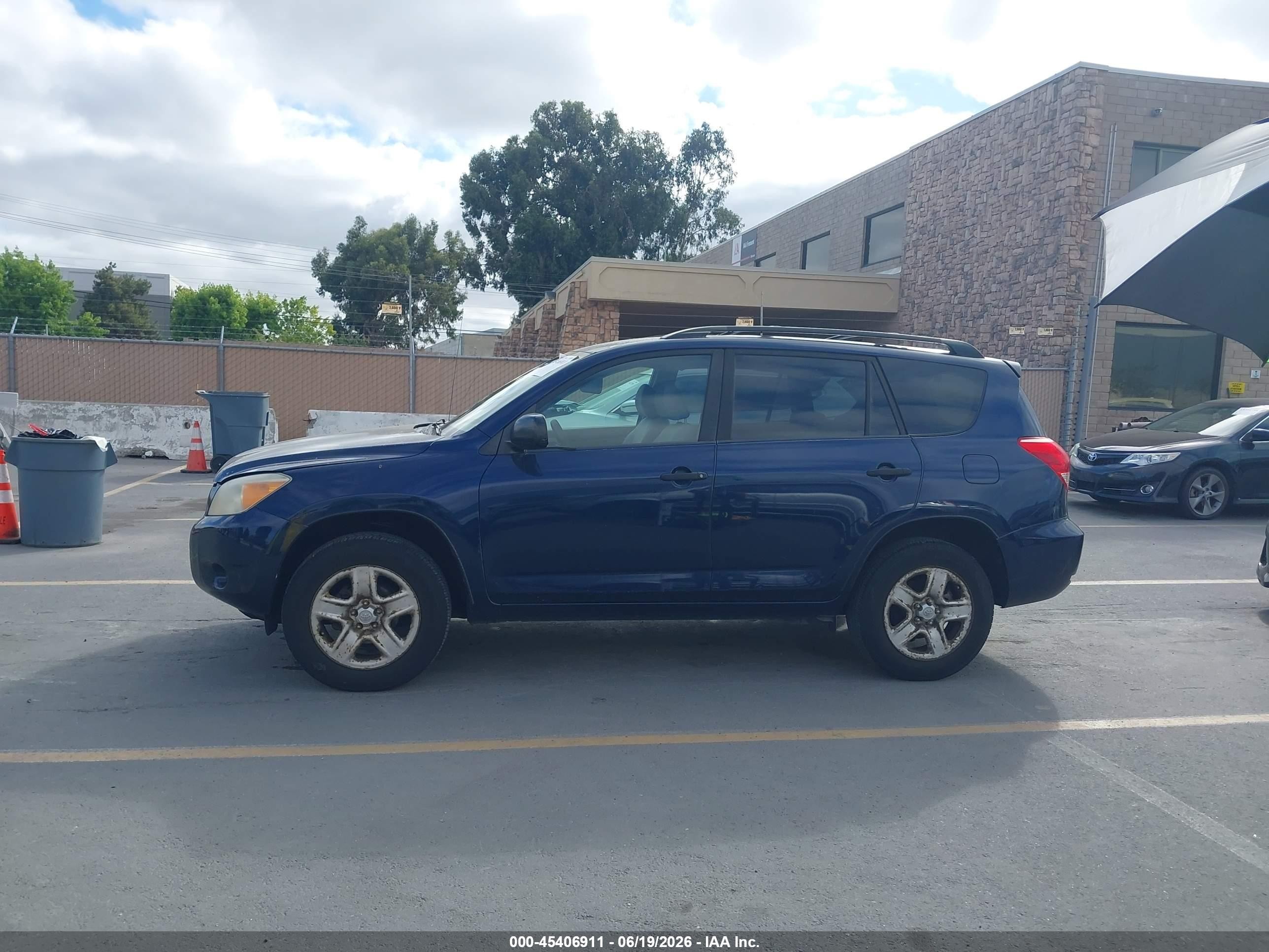 2007 Toyota Rav4   Blue vin: JTMZD33V975055841