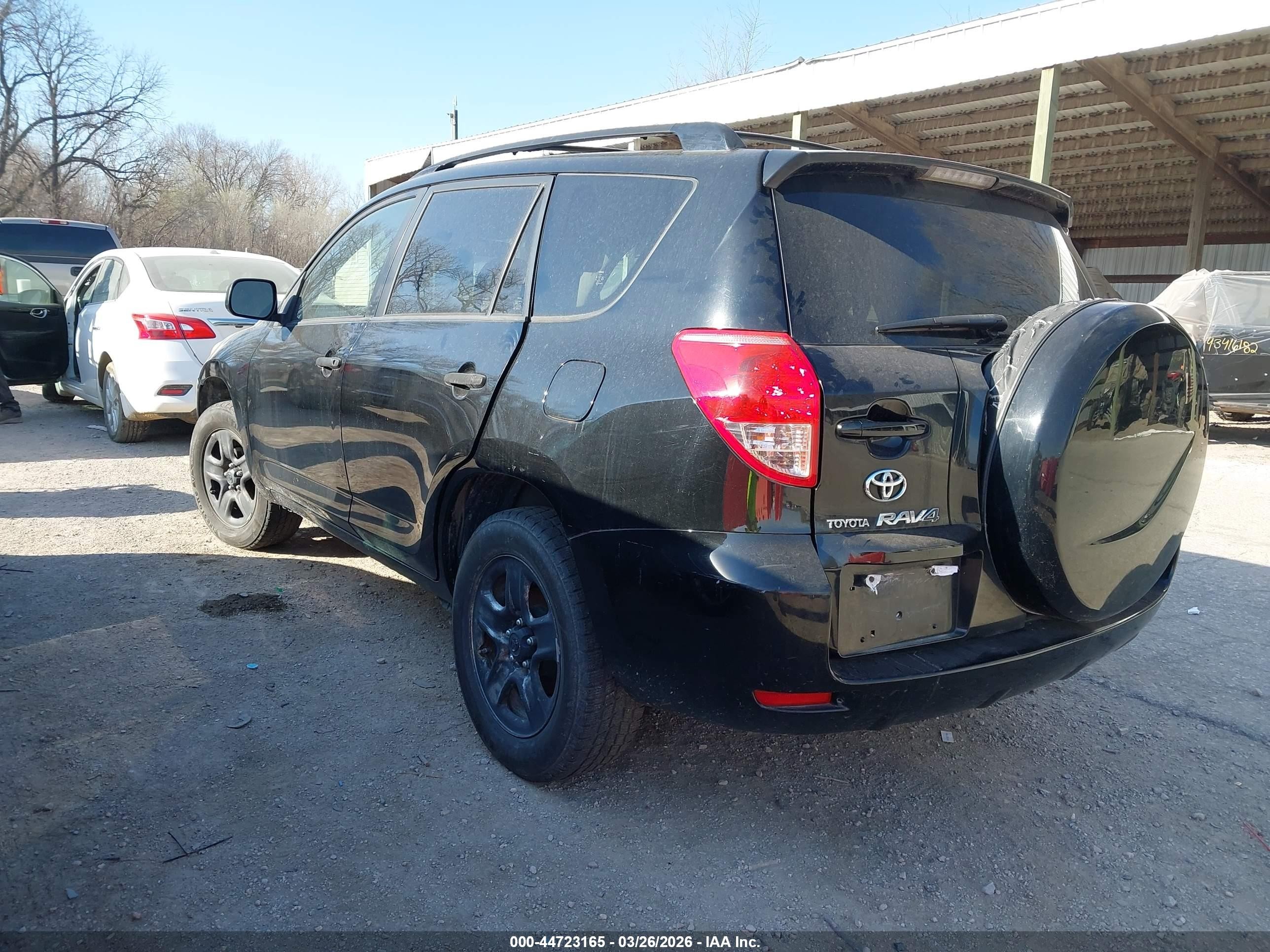 2007 Toyota Rav4   Black vin: JTMZD33V975068461