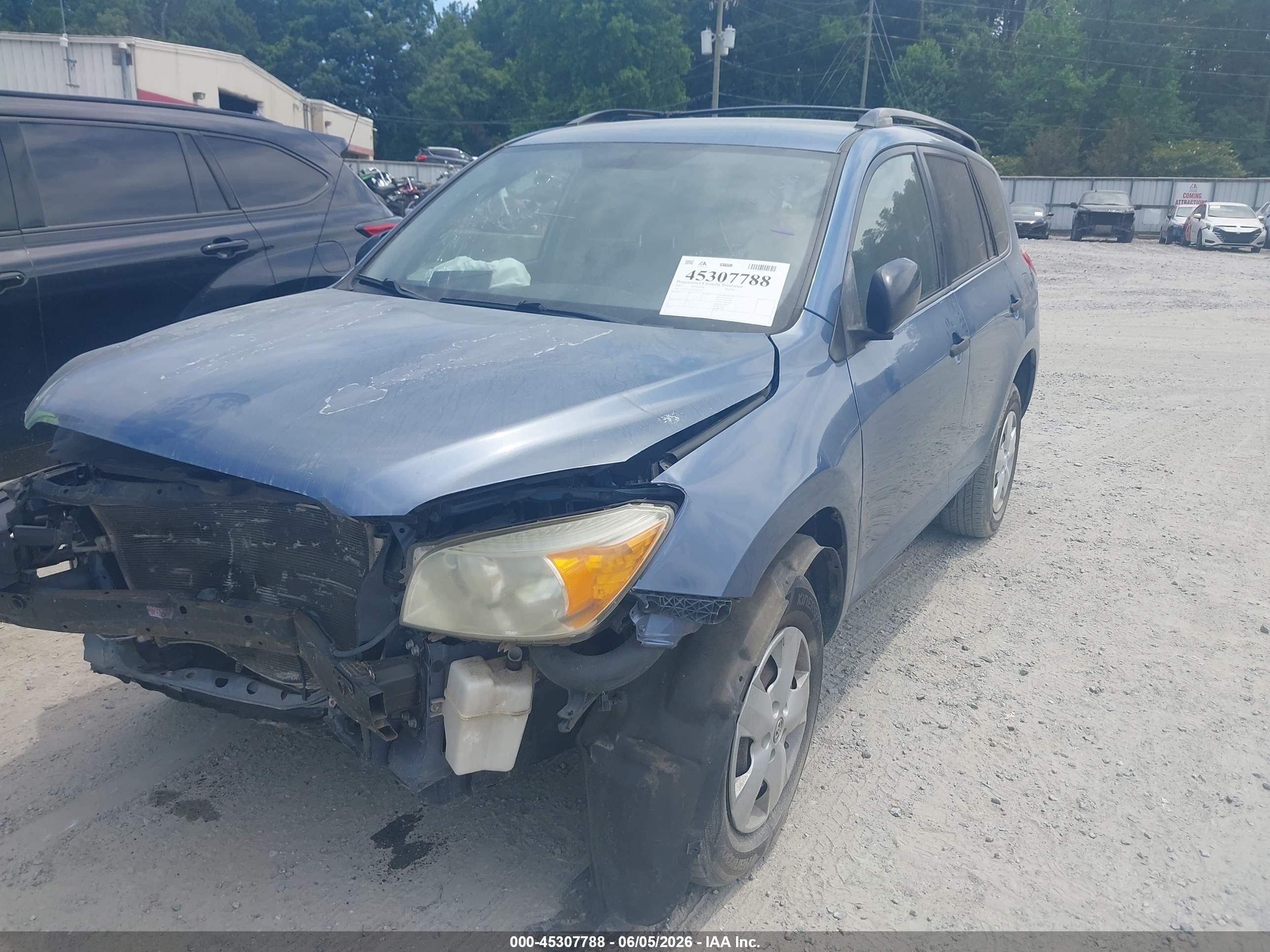2007 Toyota Rav4   Blue vin: JTMZD33V975075149