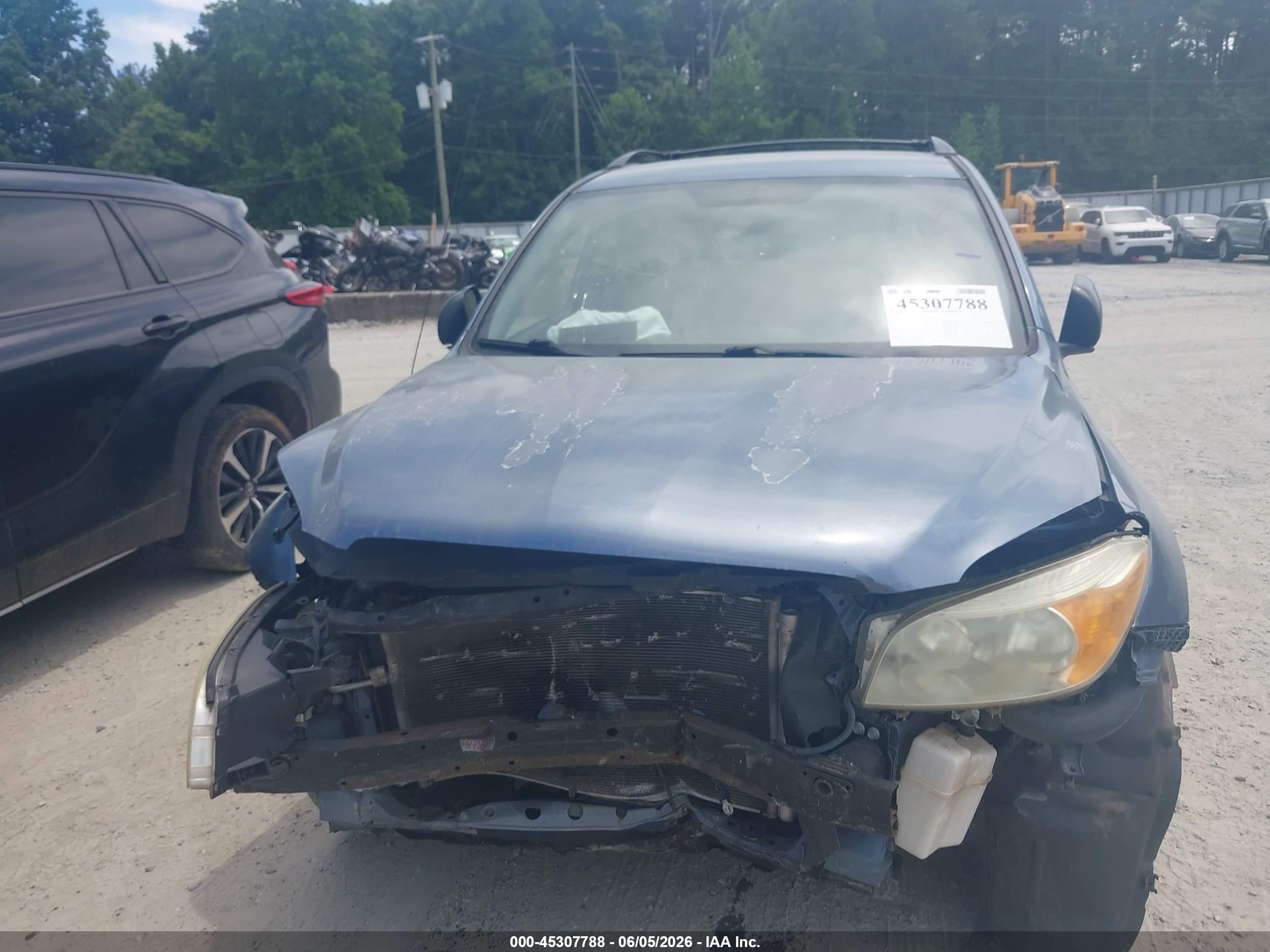 2007 Toyota Rav4   Blue vin: JTMZD33V975075149