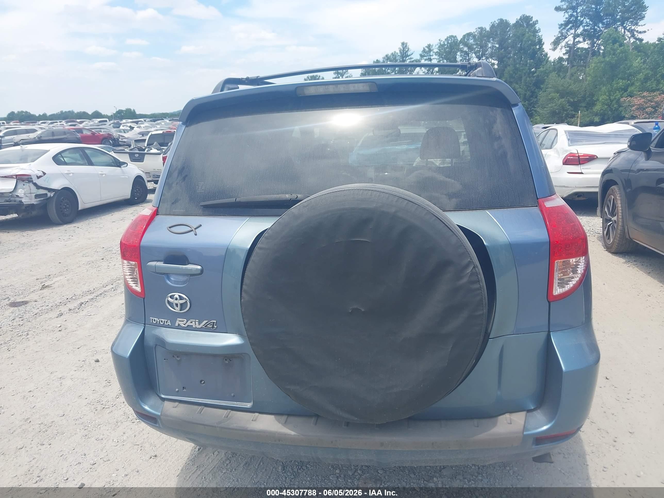 2007 Toyota Rav4   Blue vin: JTMZD33V975075149