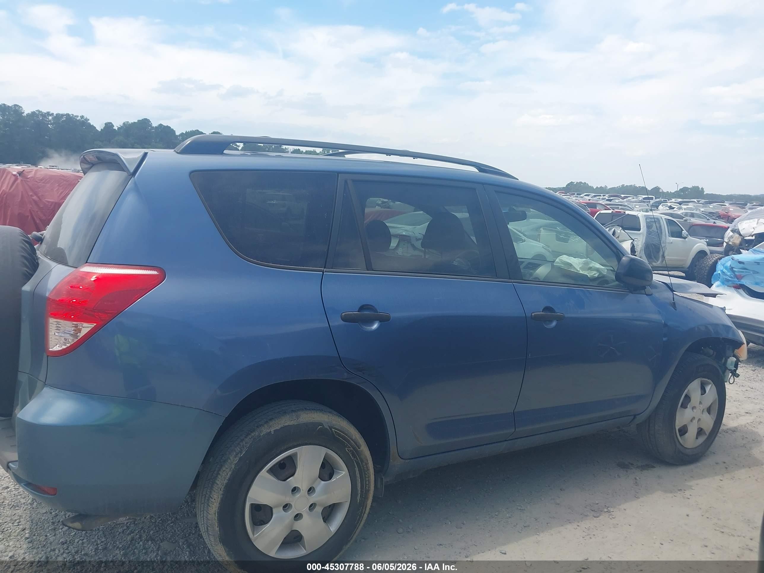 2007 Toyota Rav4   Blue vin: JTMZD33V975075149