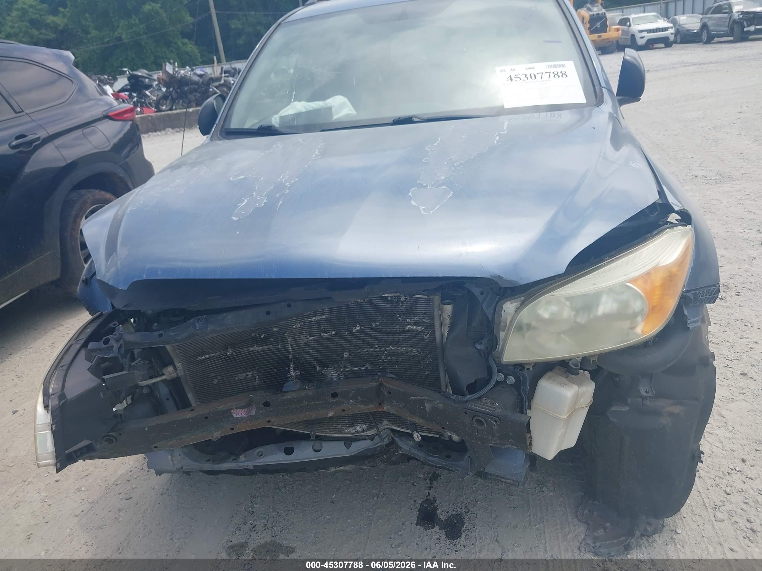 2007 Toyota Rav4   Blue vin: JTMZD33V975075149
