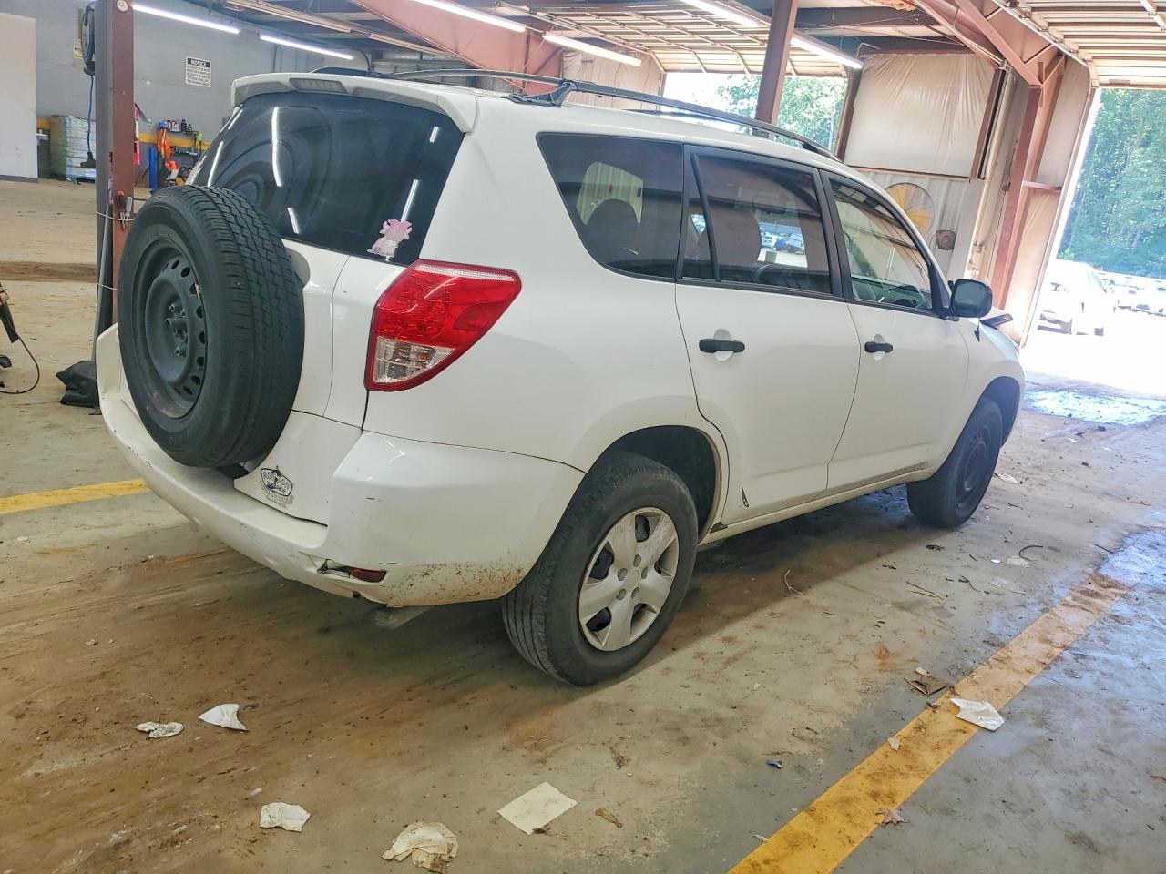 2007 Toyota Rav4 Base Белый vin: JTMZD33V976021232