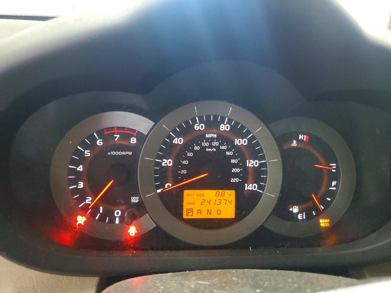 2007 Toyota Rav4 Base Белый vin: JTMZD33V976021232
