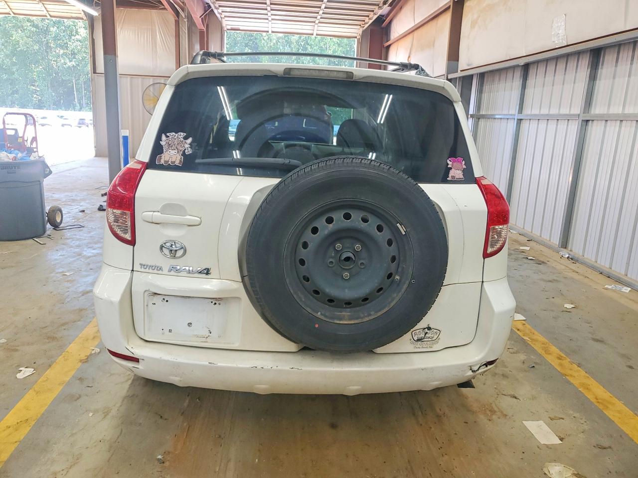 2007 Toyota Rav4 Base Белый vin: JTMZD33V976021232