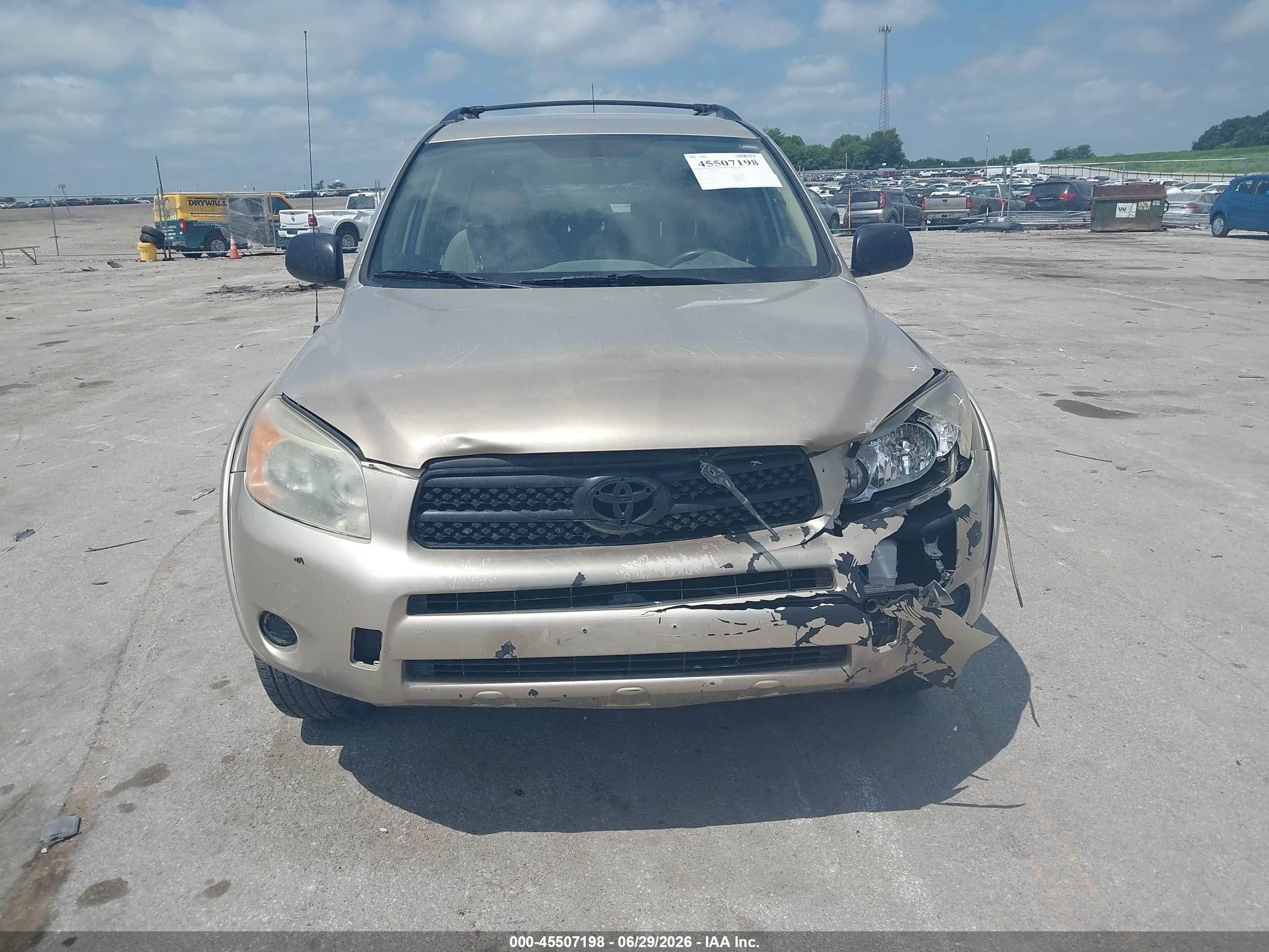 2007 Toyota Rav4   Tan vin: JTMZD33V976022235